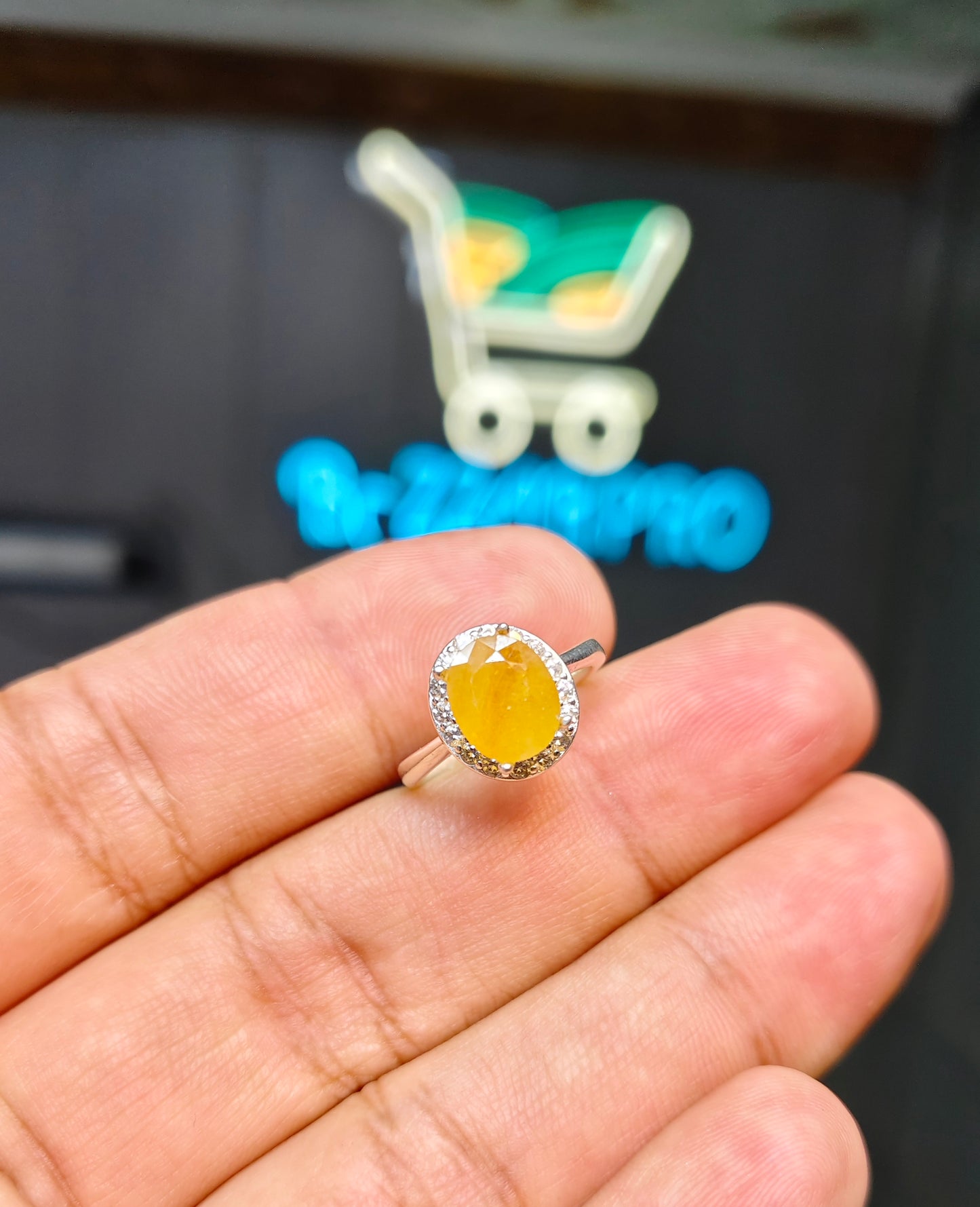 Pukhraj Ring