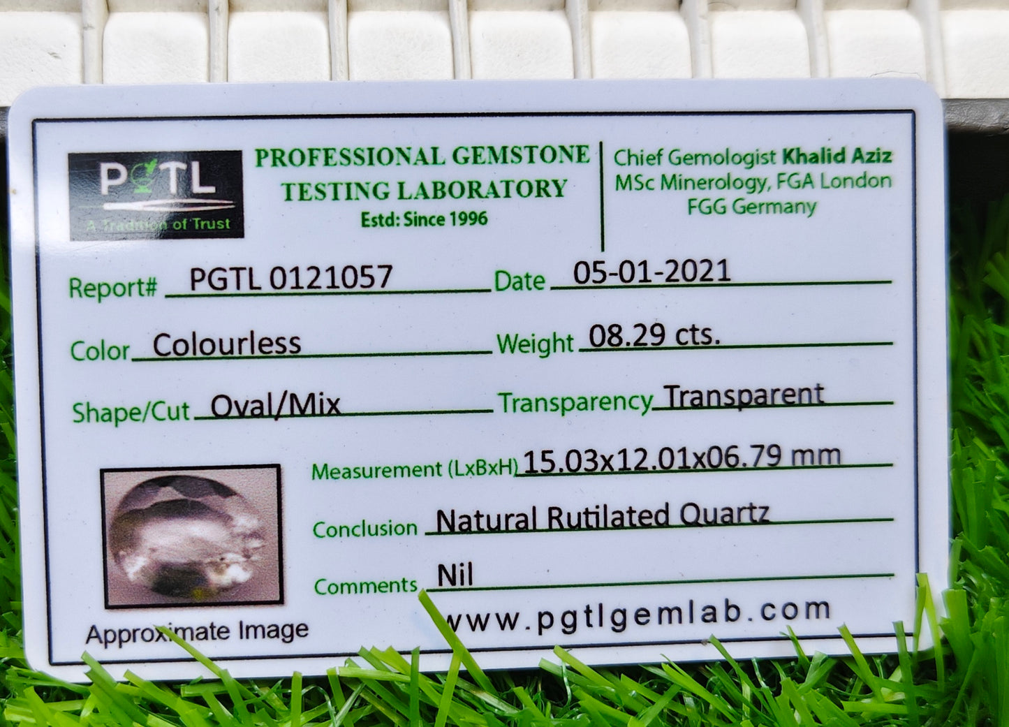 Moh e Najaf With Lab Certificate