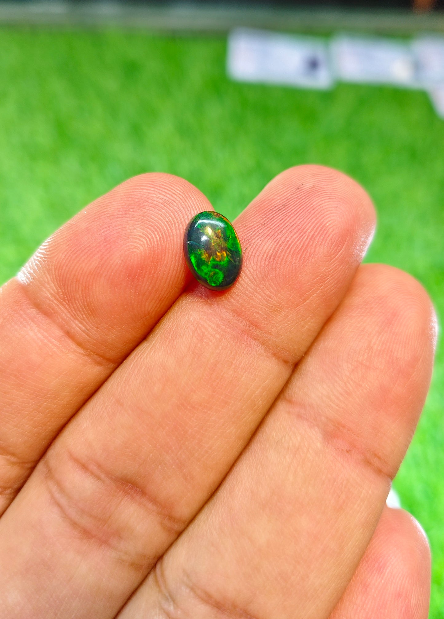 Fire Opal With Lab Certificate