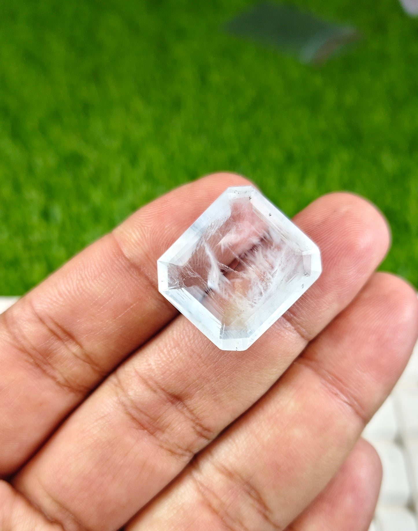 Aquamarine With Lab Certificate