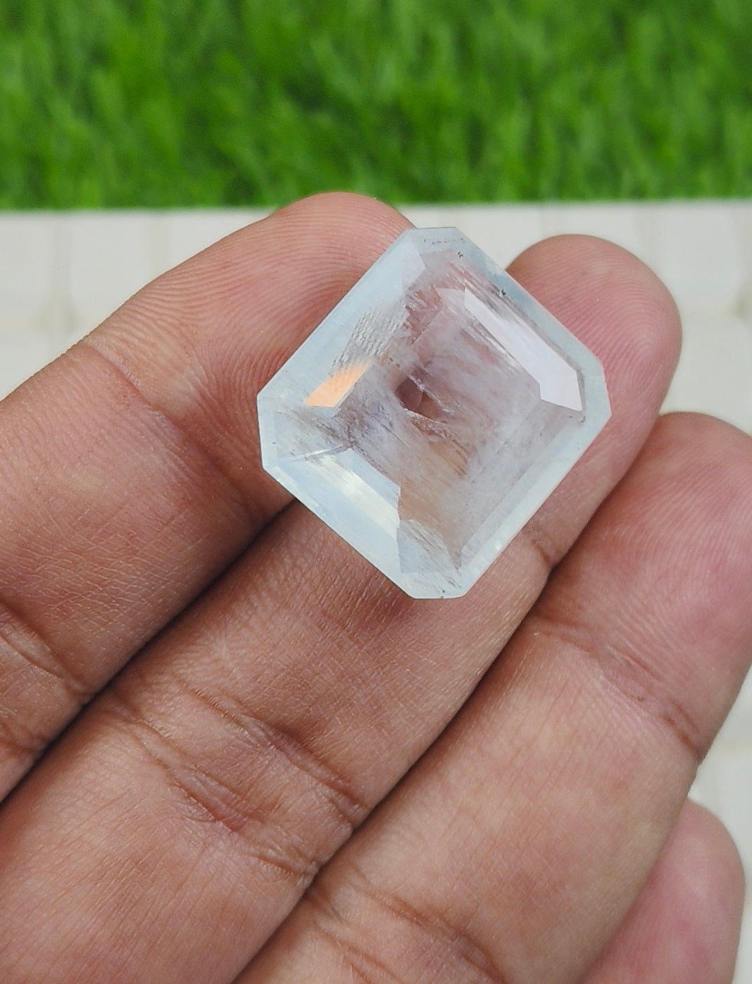 Aquamarine With Lab Certificate