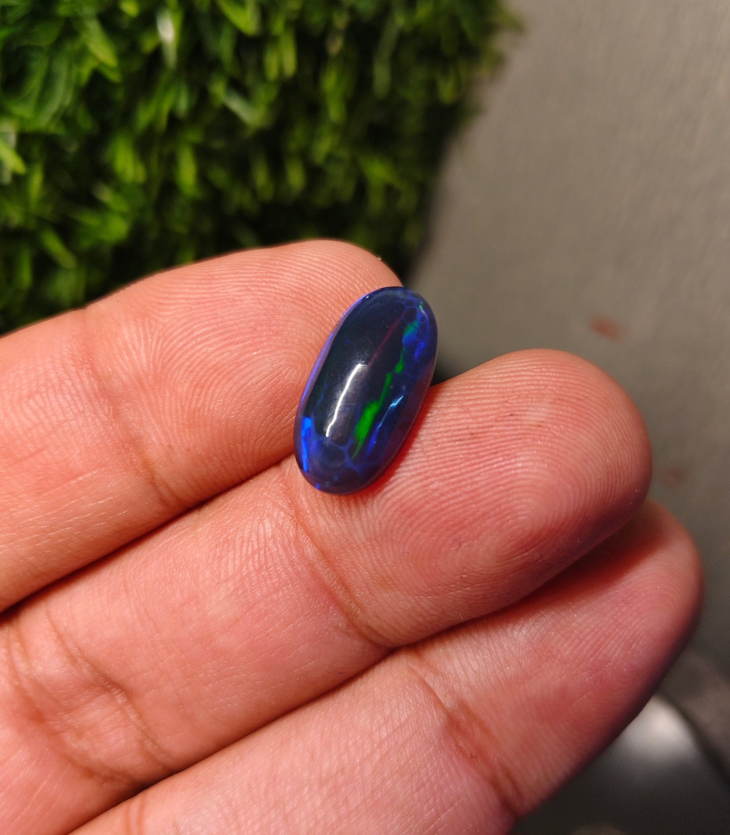Blue Opal With Lab Certificate
