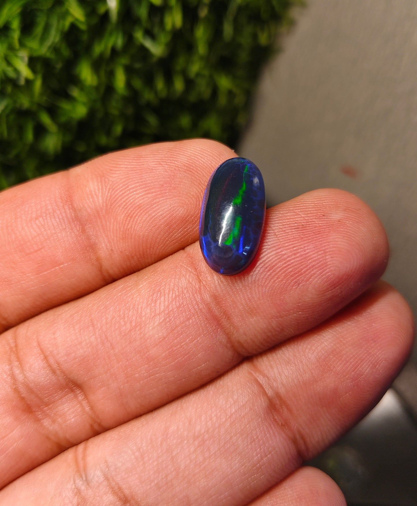 Blue Opal With Lab Certificate