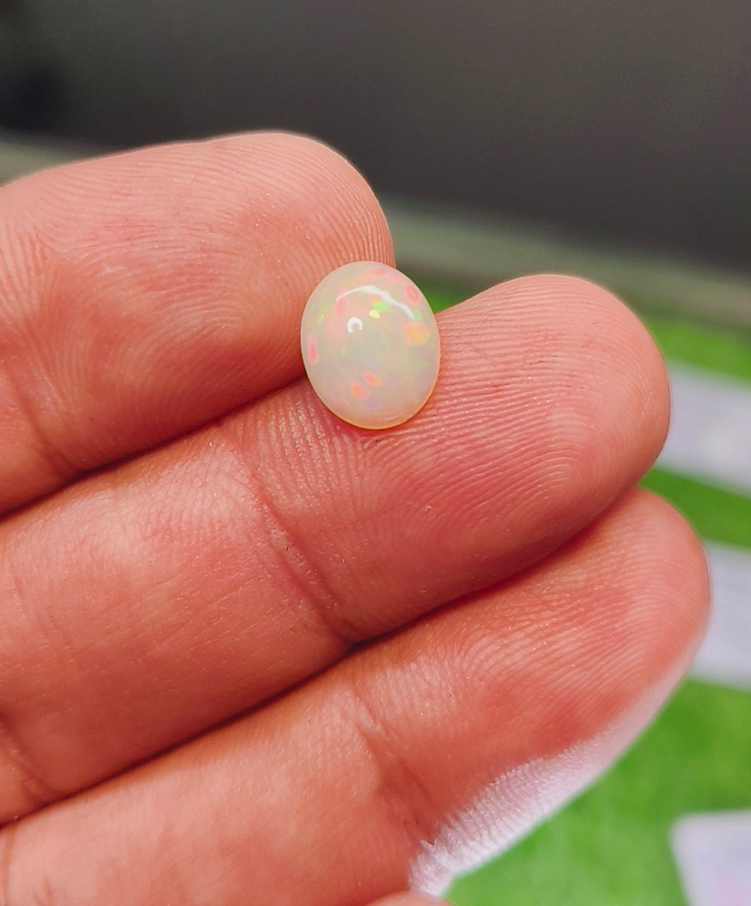 Full Fire Opal With Lab Certificate