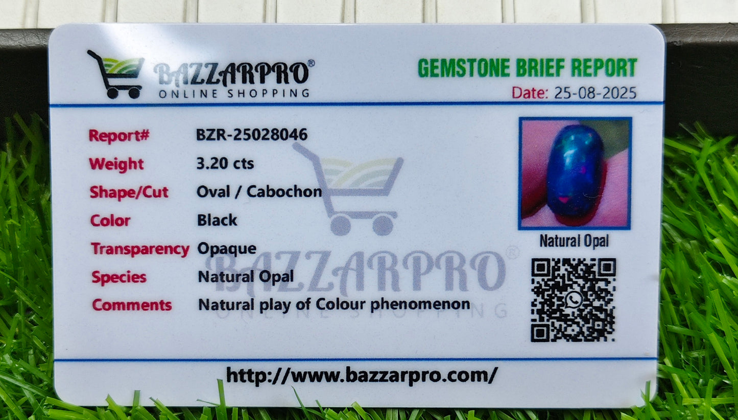 Full Fire Opal With Lab Certificate