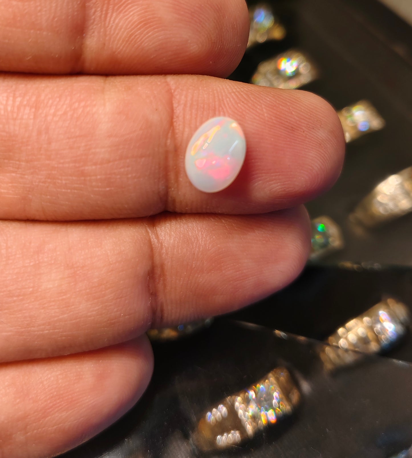 Full Fire Opal With Lab Certificate