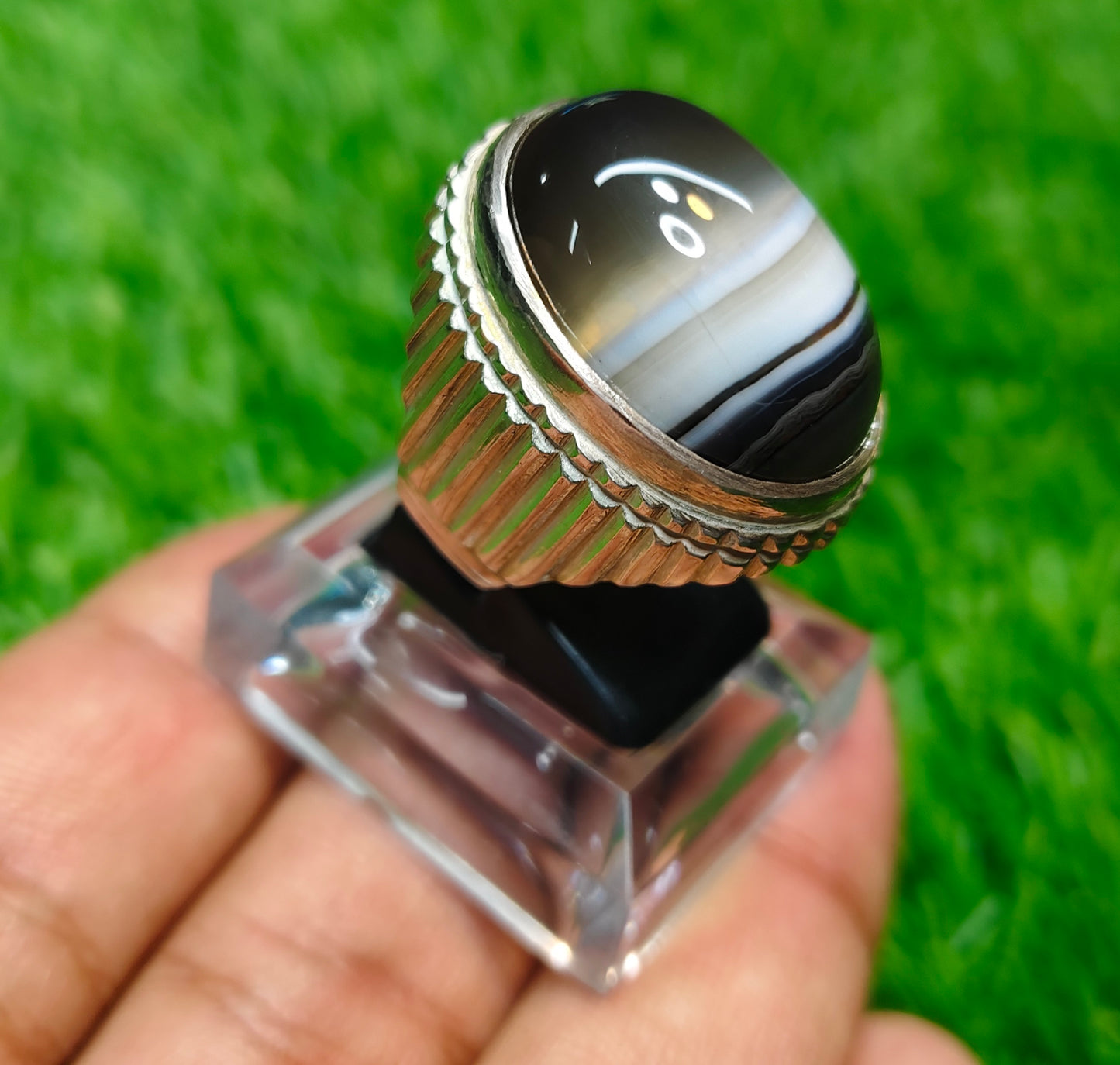 Sulemani Aqeeq Ring