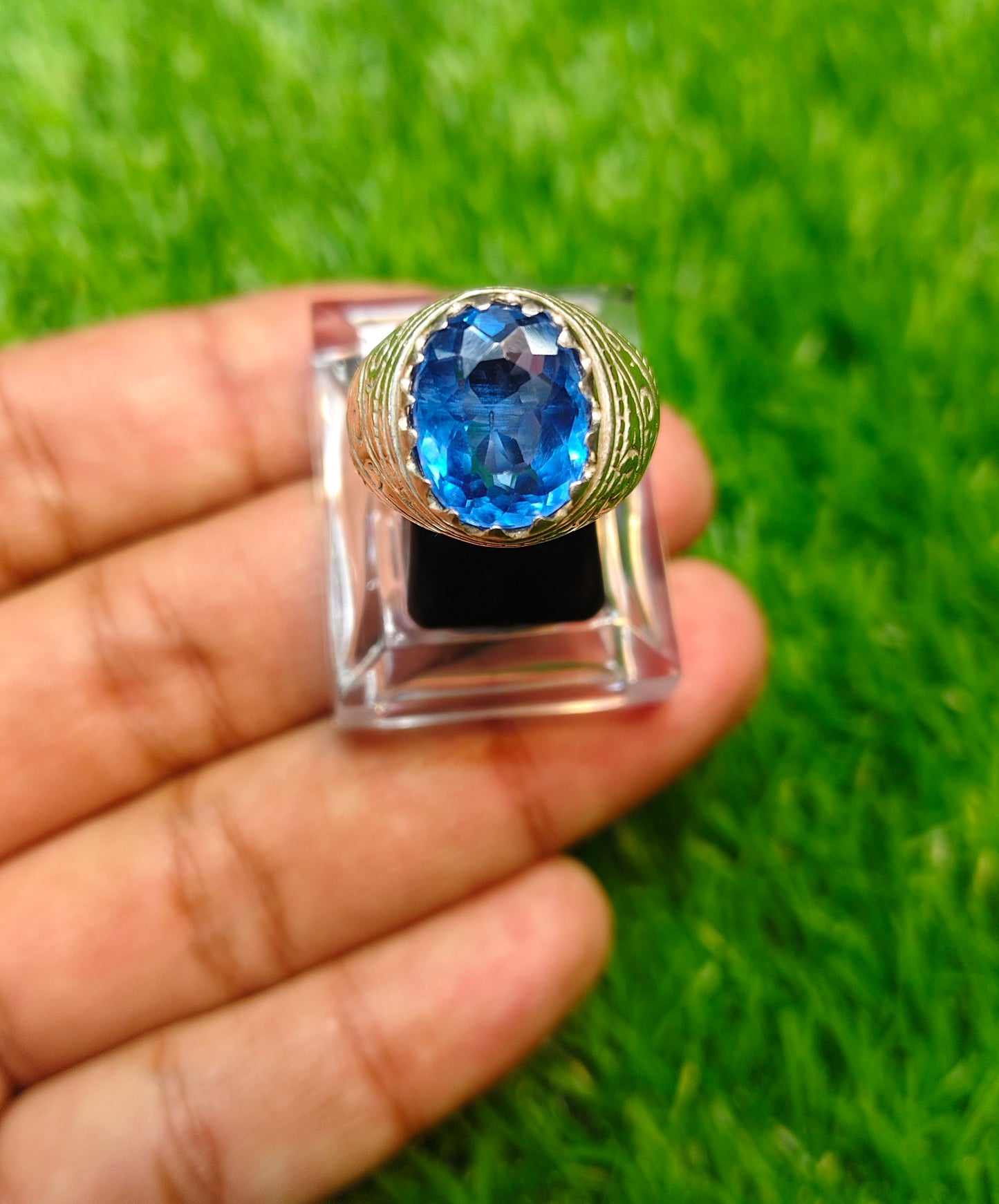 Blue Topaz Ring