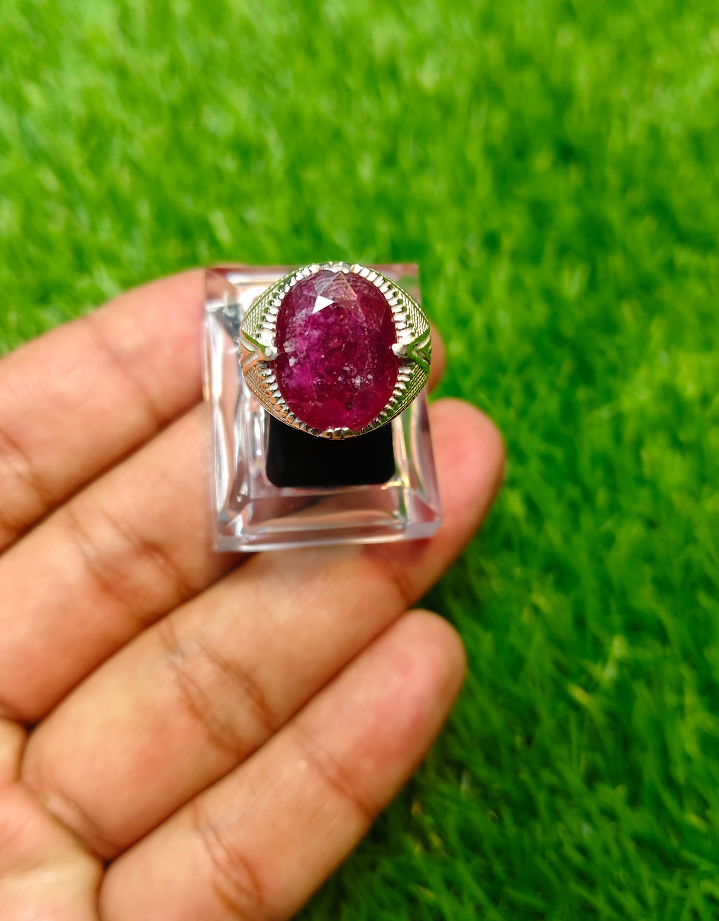 Pigeon Blood Ruby Ring