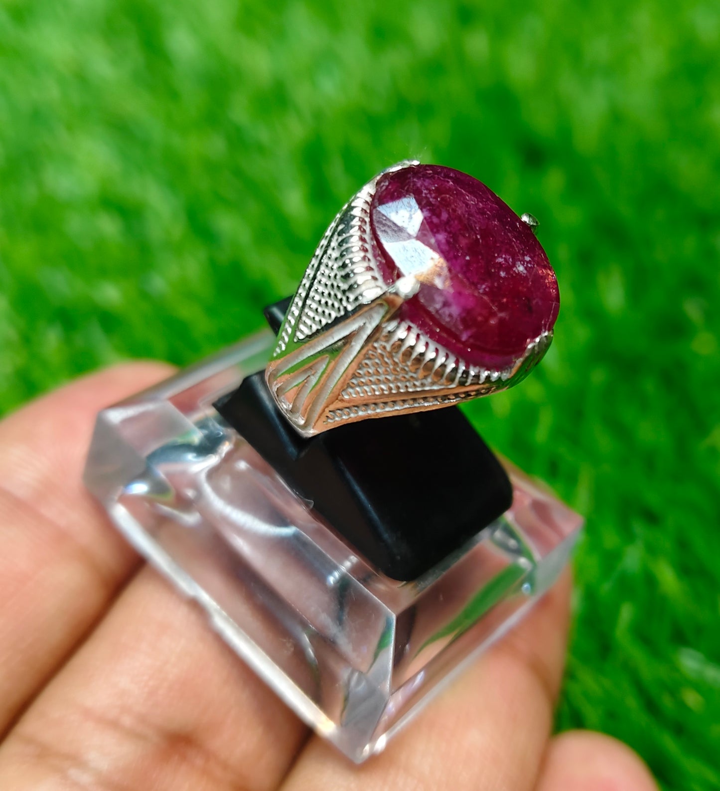 Pigeon Blood Ruby Ring
