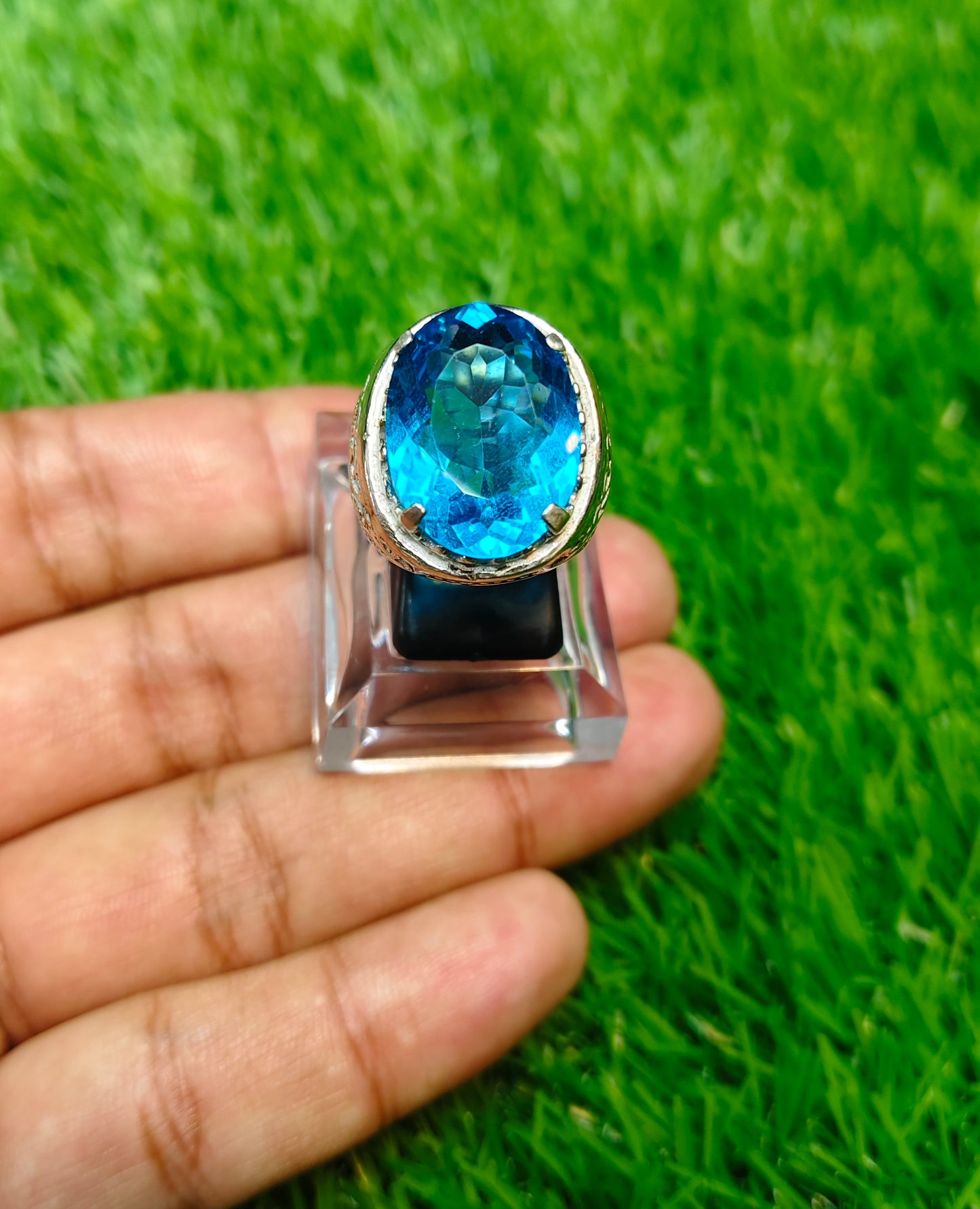 Blue Topaz Ring