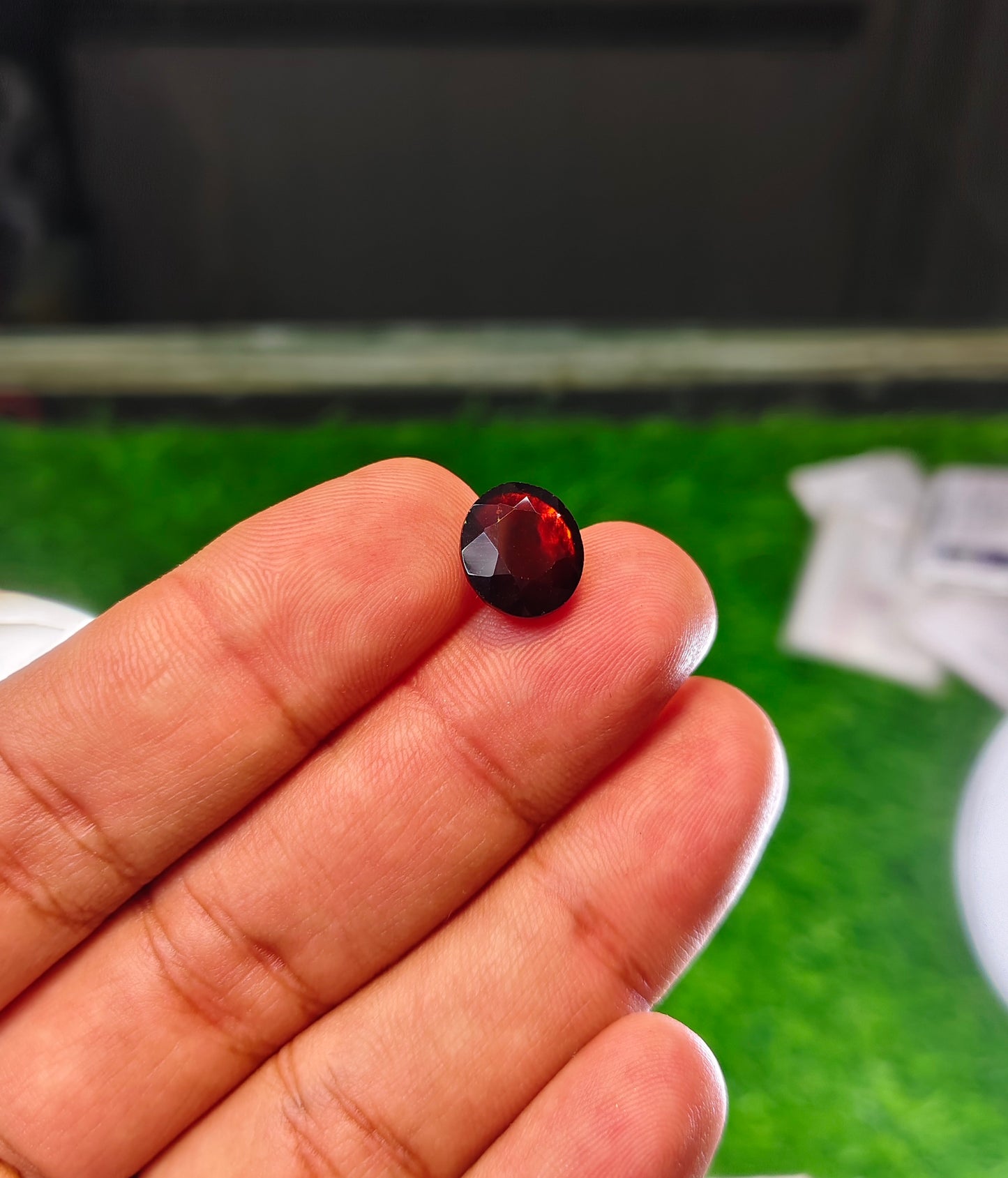 Premium Garnet With Lab Certificate