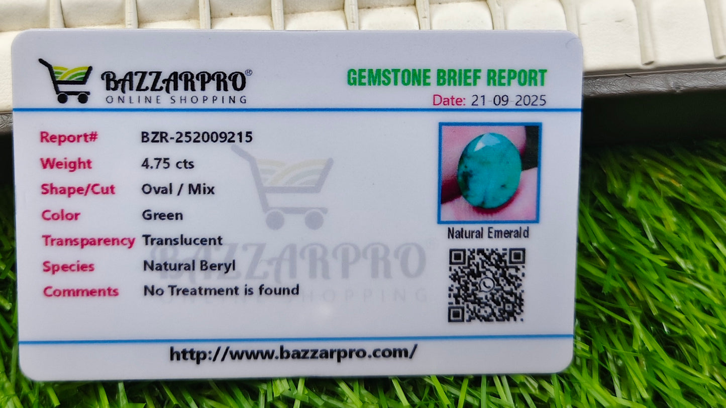 Premium Zamurd With Lab Certificate