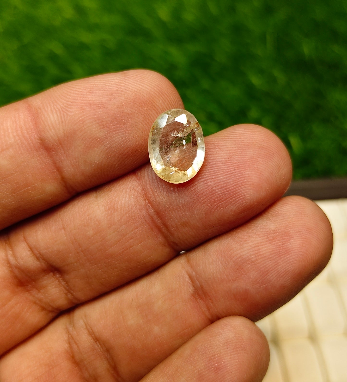 Golden Topaz With Lab Certificate