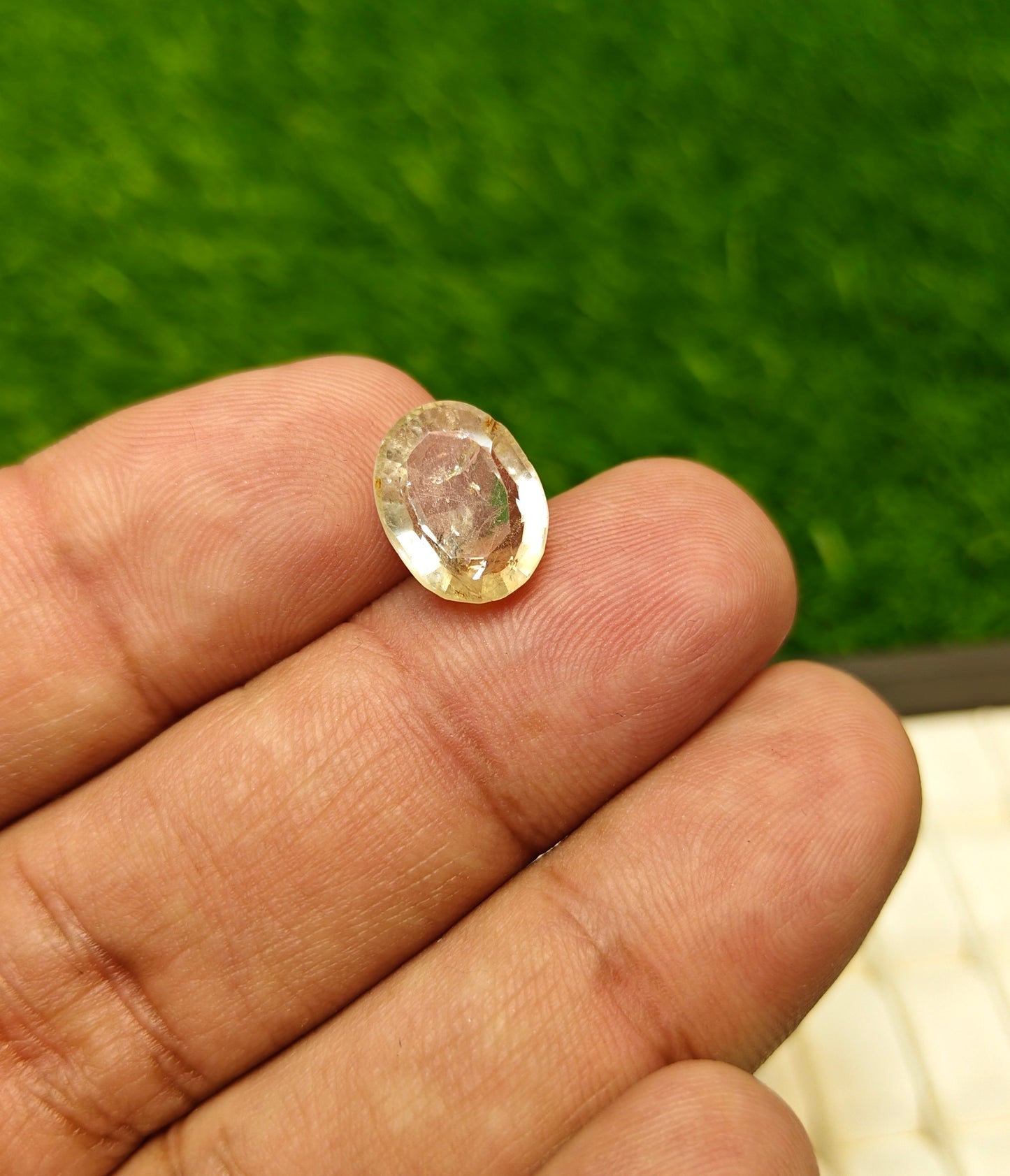 Golden Topaz With Lab Certificate
