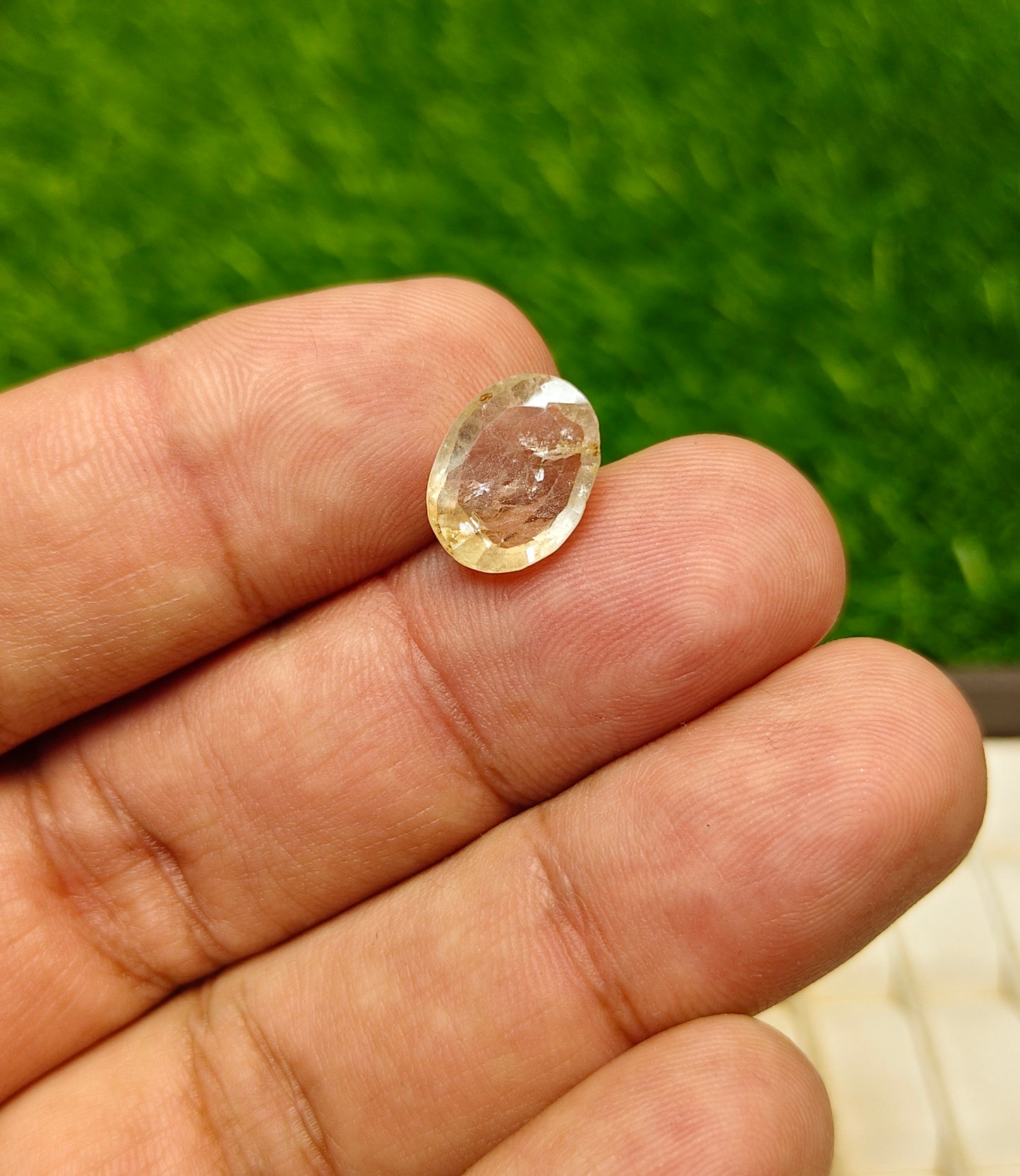 Golden Topaz With Lab Certificate