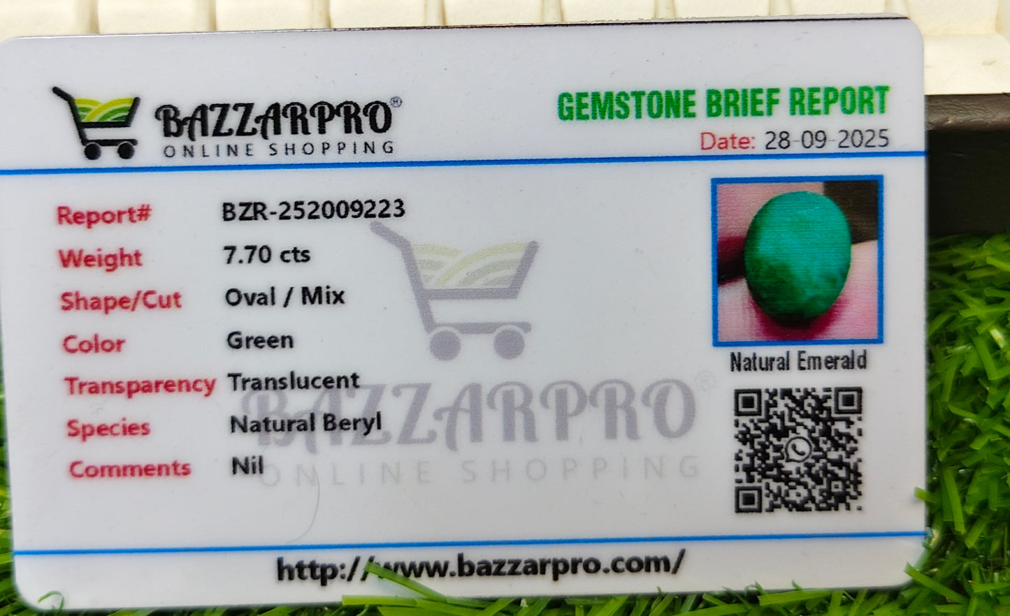 Zambia Zamurd With Lab Certificate