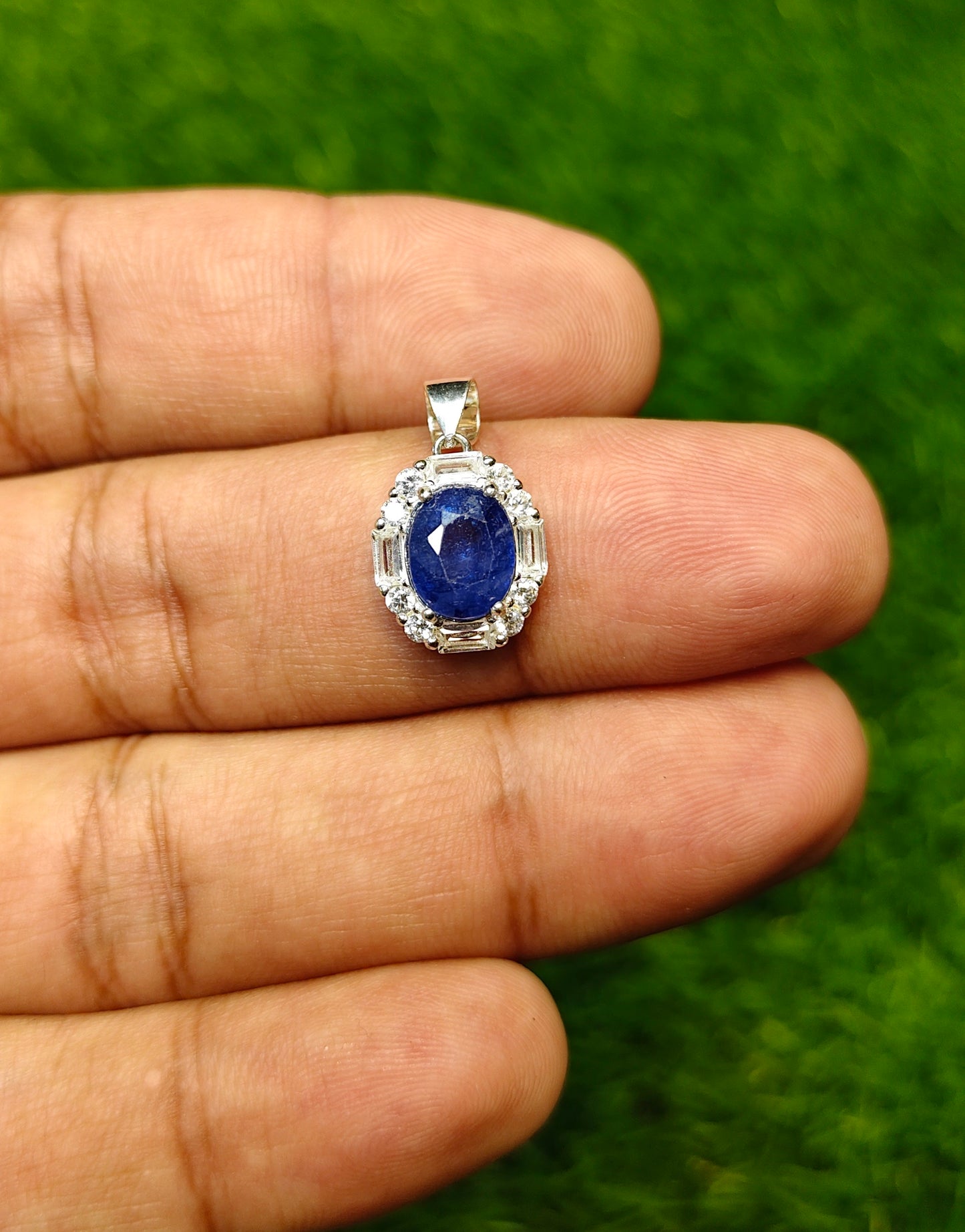 Neelam Locket Set