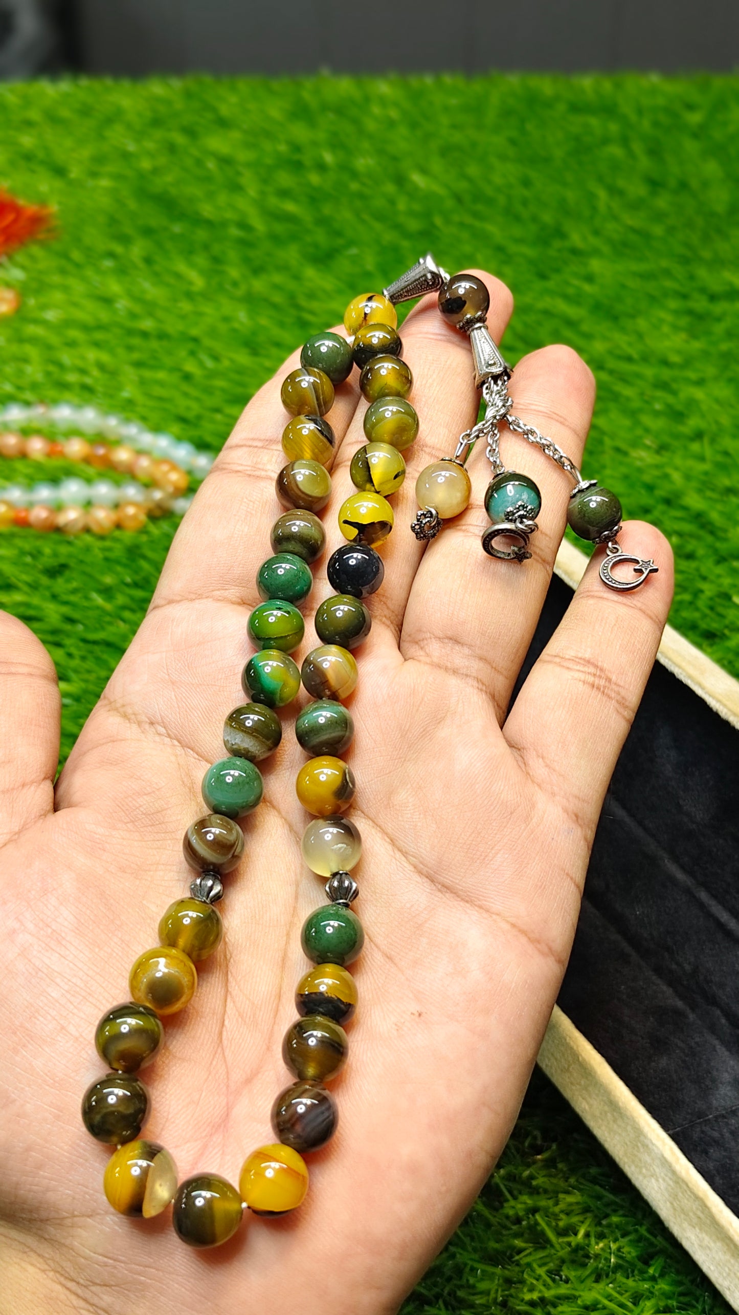 Sulamani Aqeeq Tasbeeh (Original Stone)