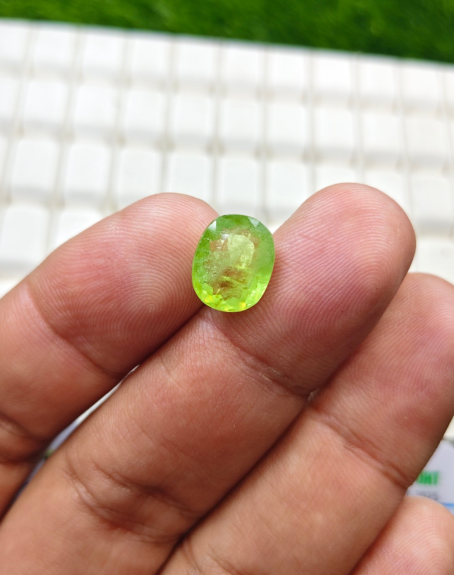 Premium Quality Peridot With Lab Certificate