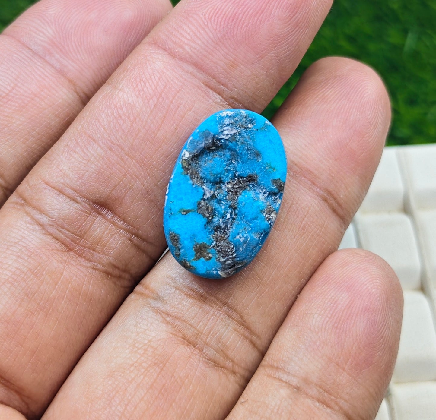 Premium Quality Irani Feroza With Lab Certificate