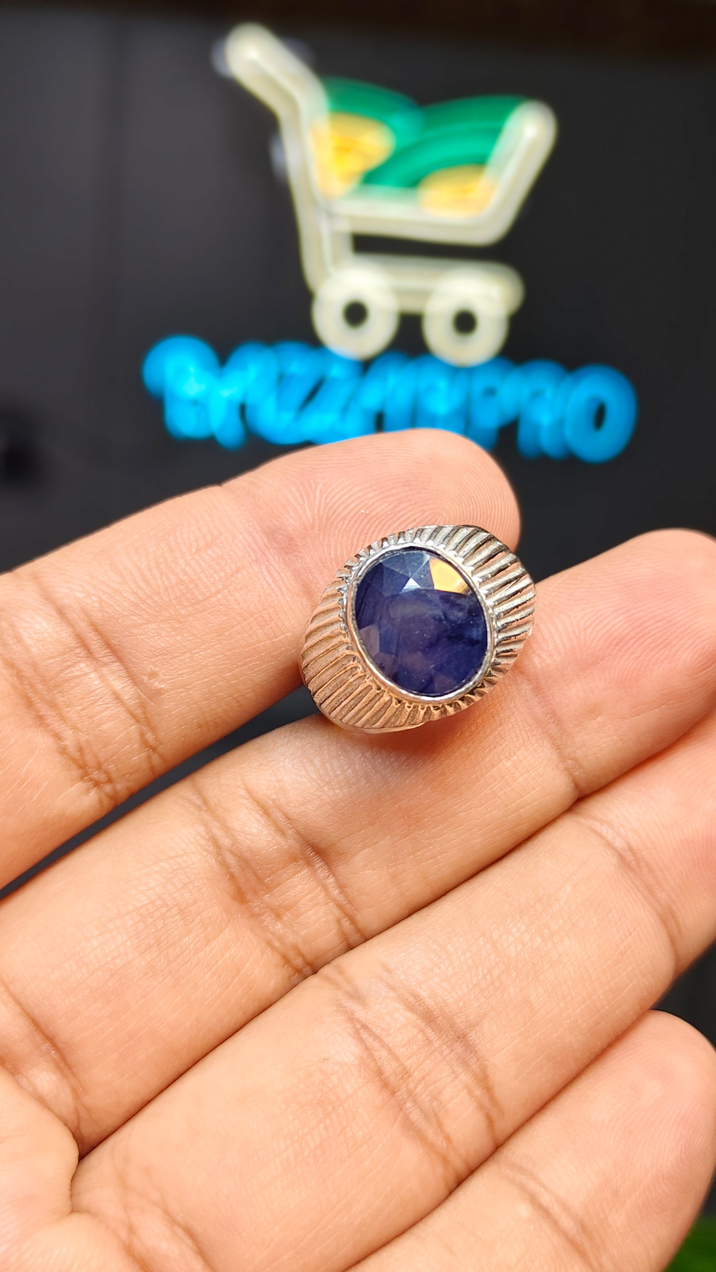 Royal Blue Sapphire Ring