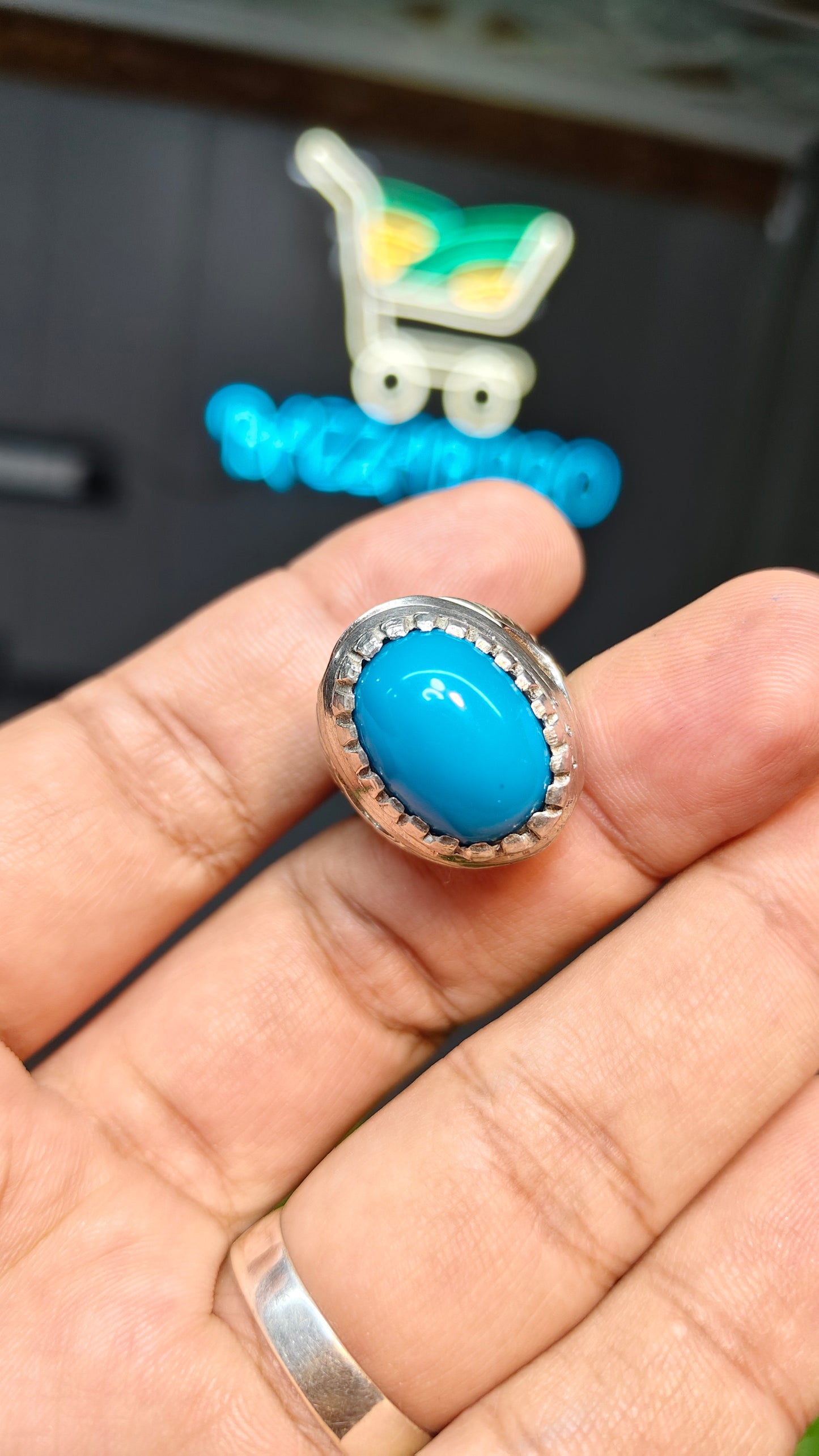 Premium Quality American Feroza Ring