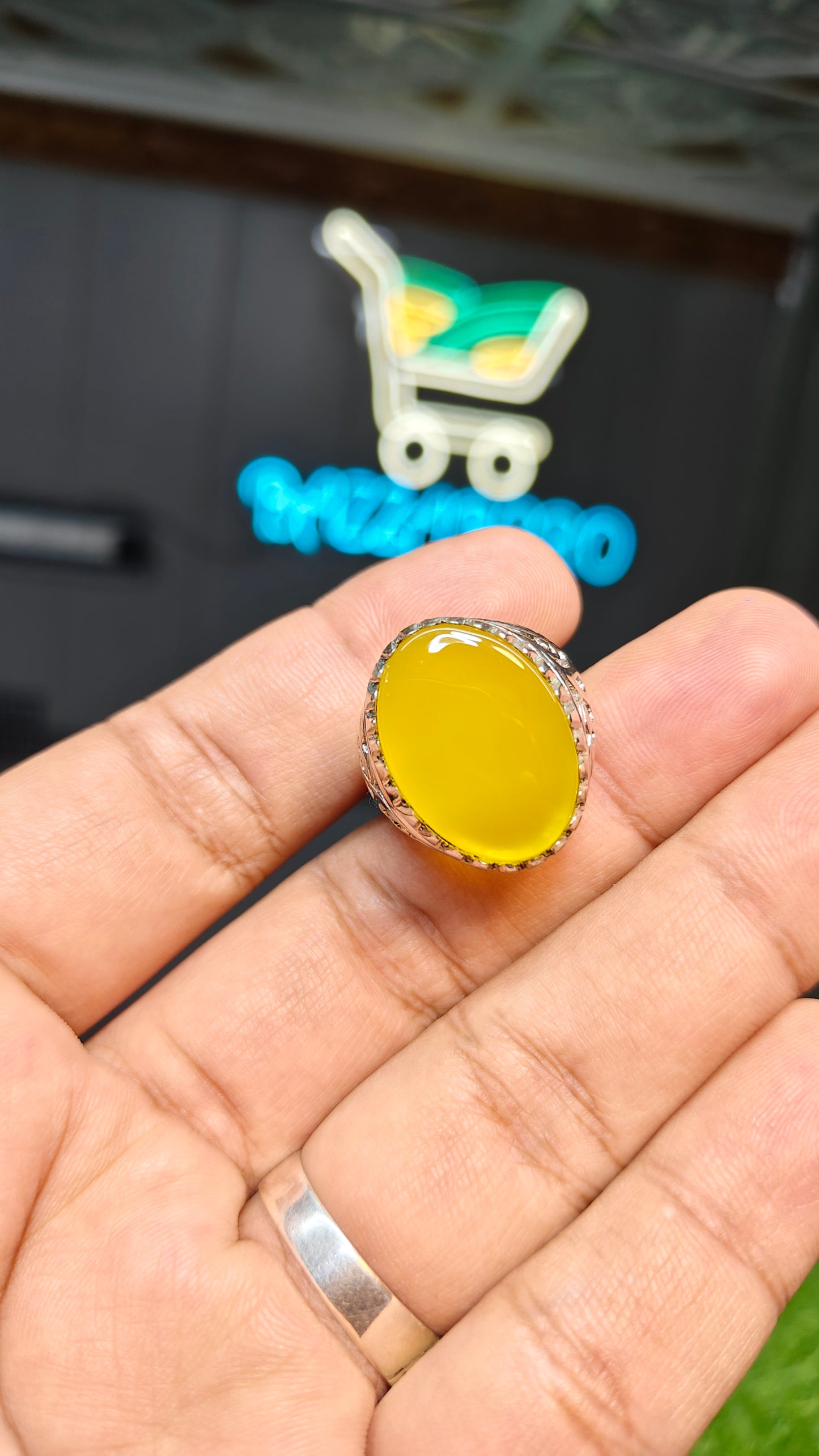 Premium Quality Zarad AqeeqRing