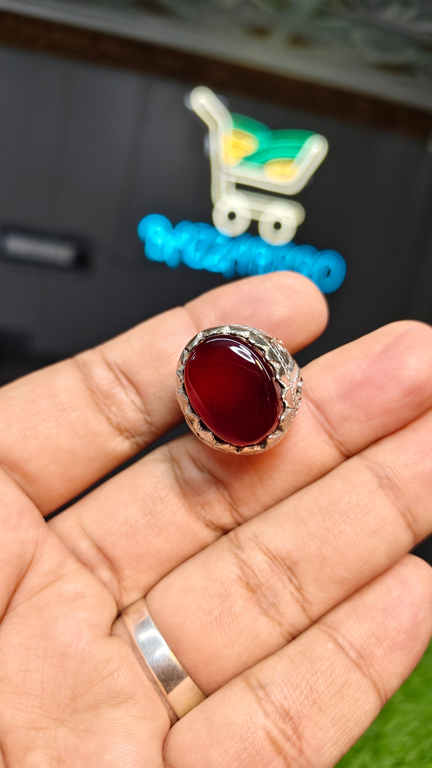 Premium Quality Yamni Aqeeq Ring