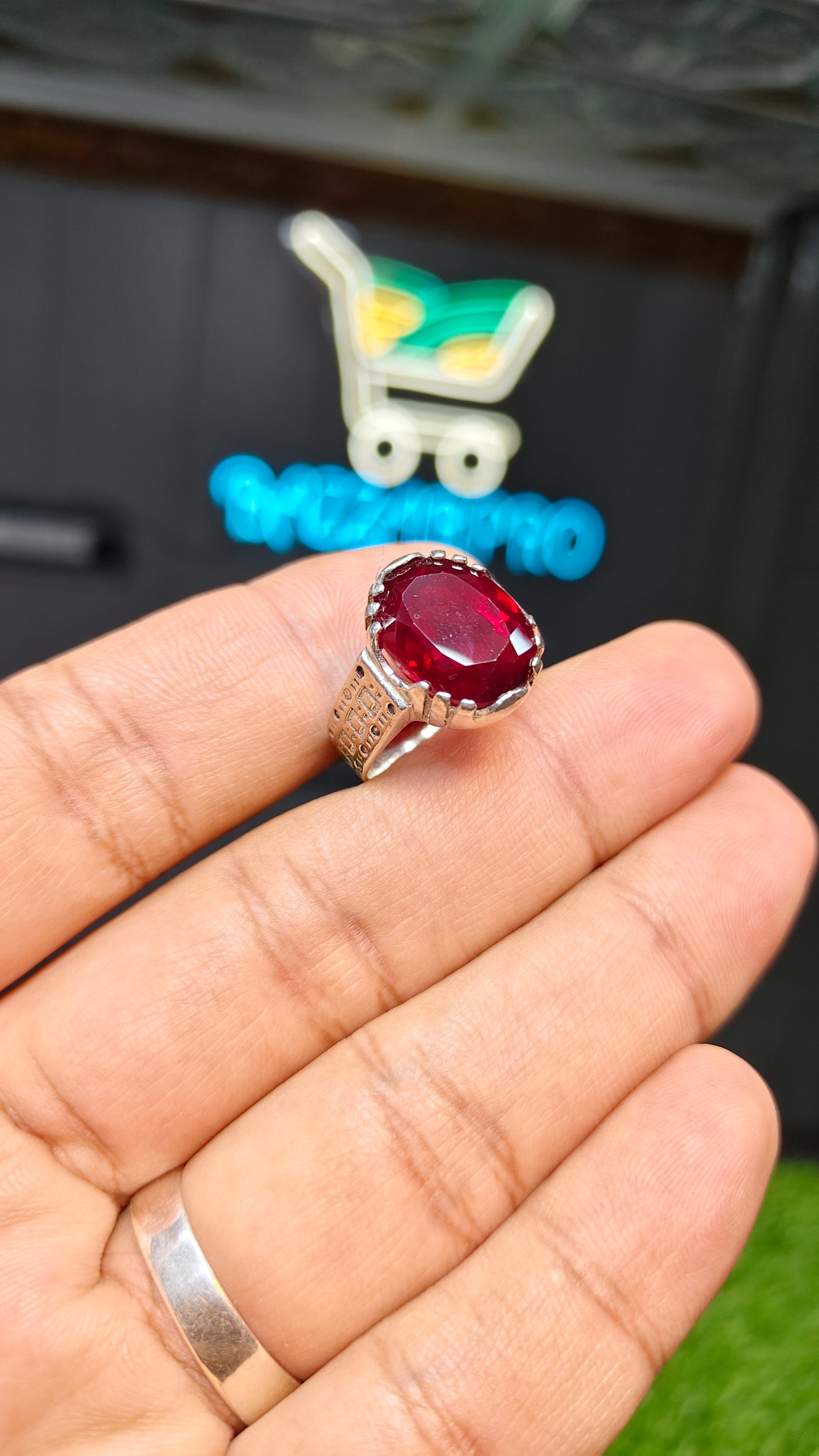 Premium Quality Irani Yaqoot Ring