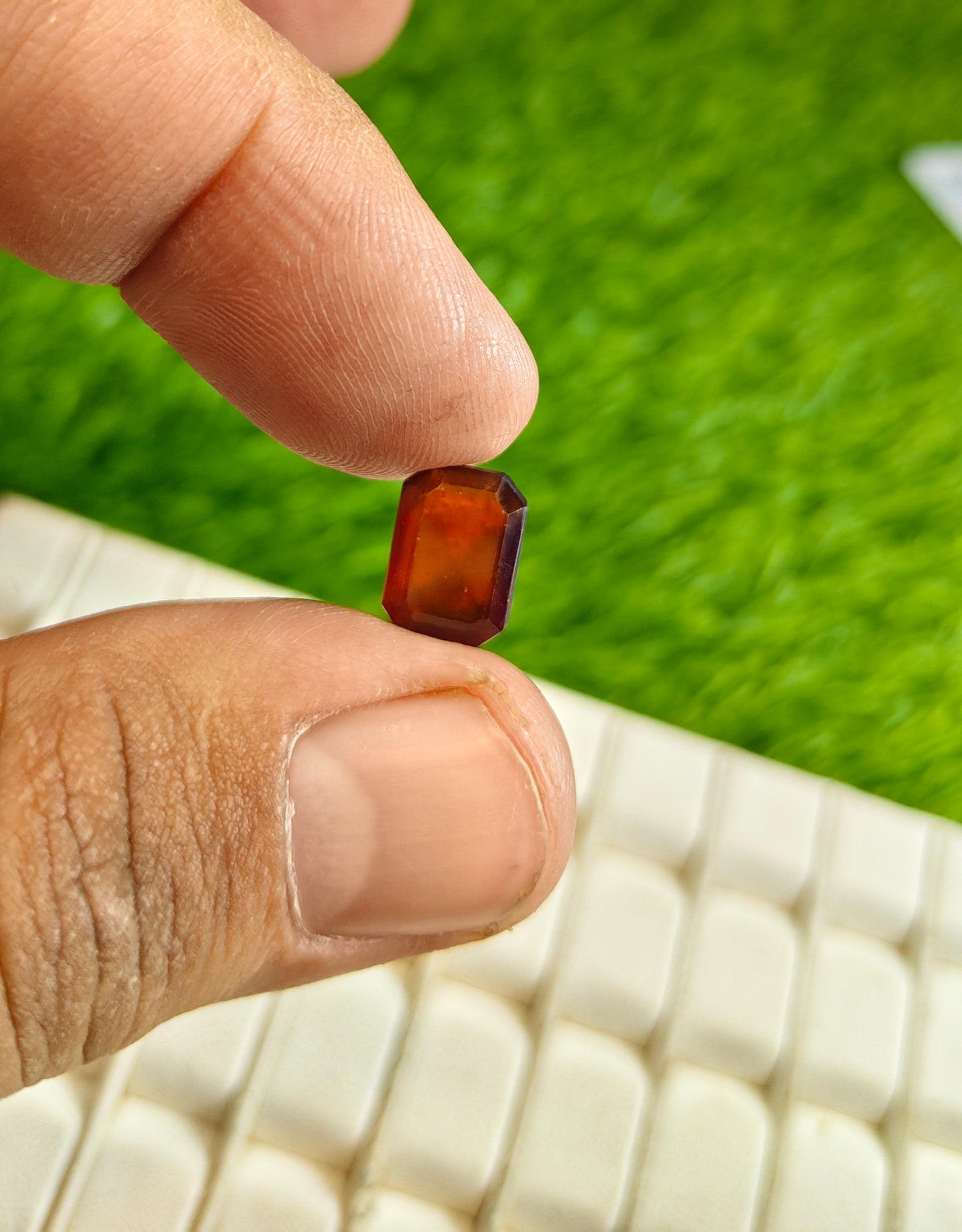 Natural Garnet With Lab Certificate