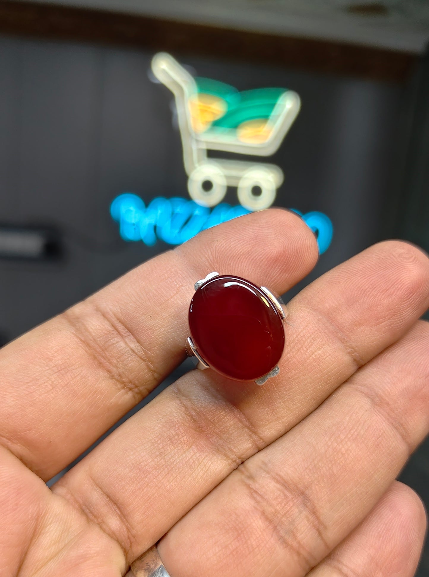 Premium Quality Yamni Aqeeq Ring