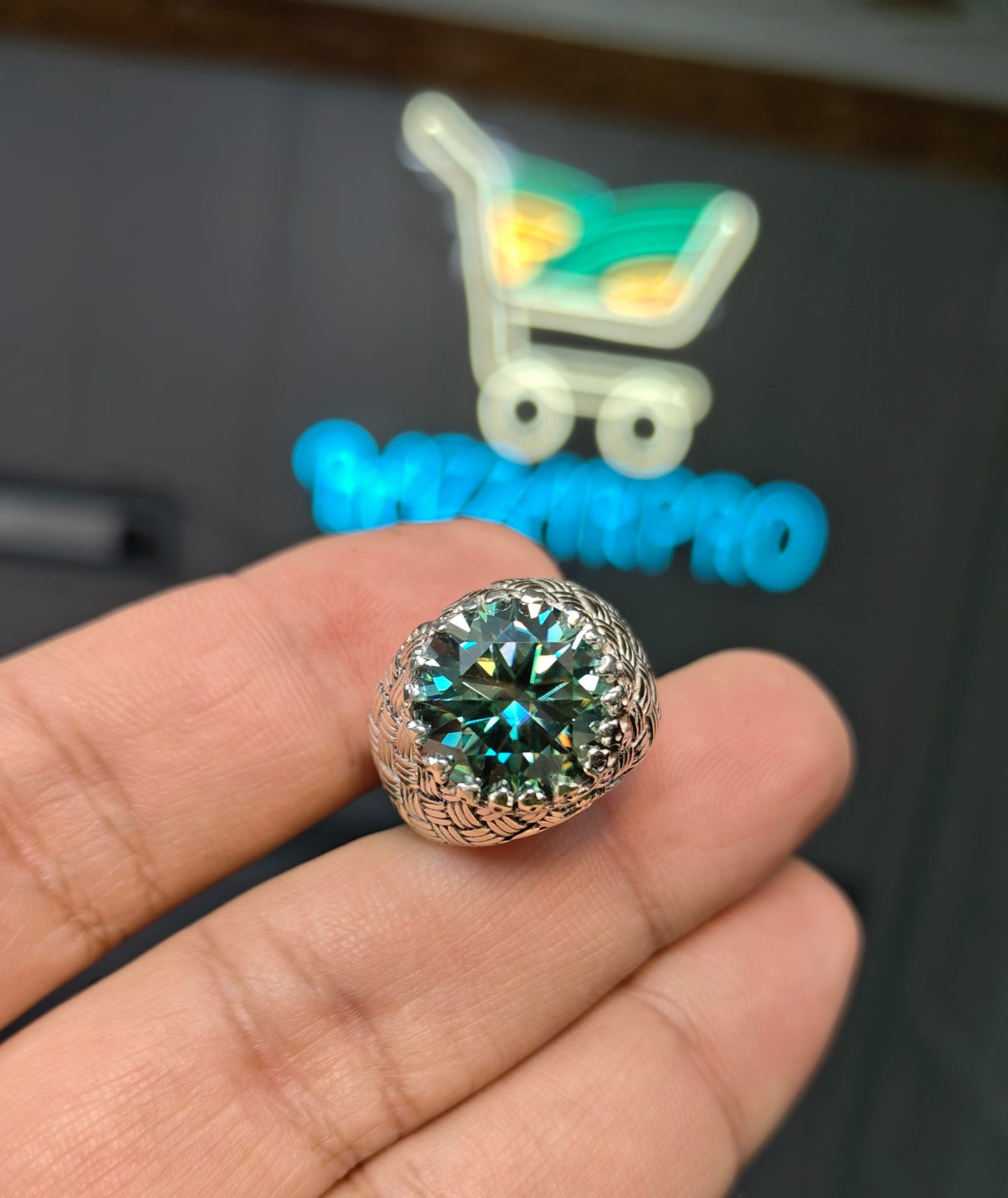 Premium Quality Master Piece Moissanite Ring