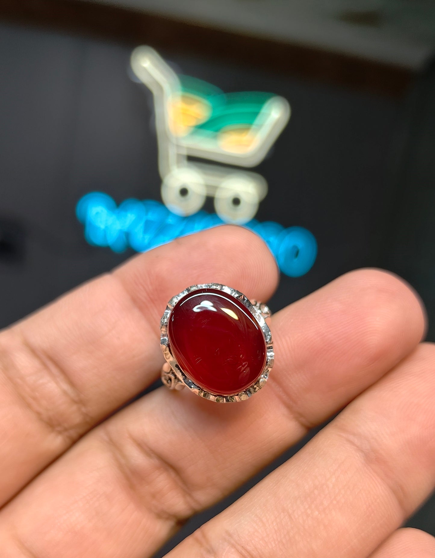 Premium Quality Yamni Aqeeq Ring