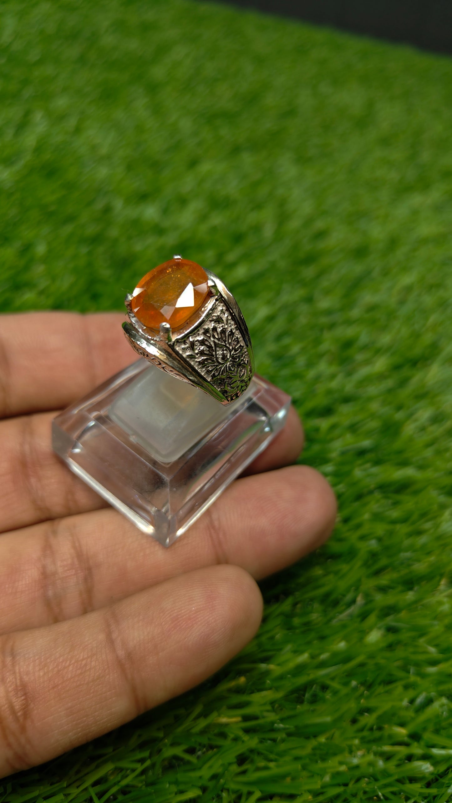 Premium Quality Pukhraj Ring