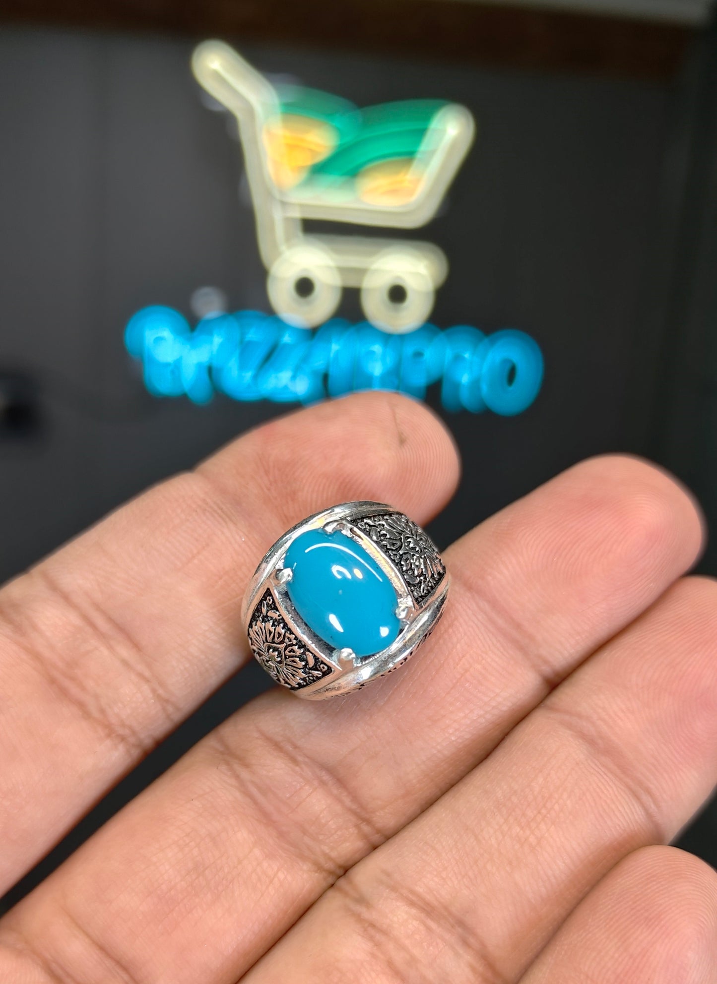 Premium Quality Feroza Ring