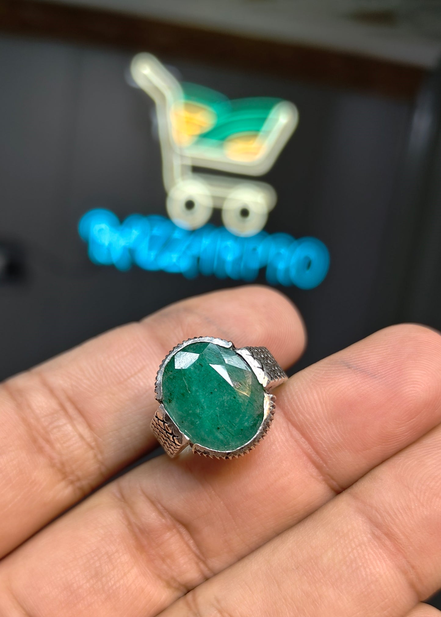 Premium Quality Zamurd Ring