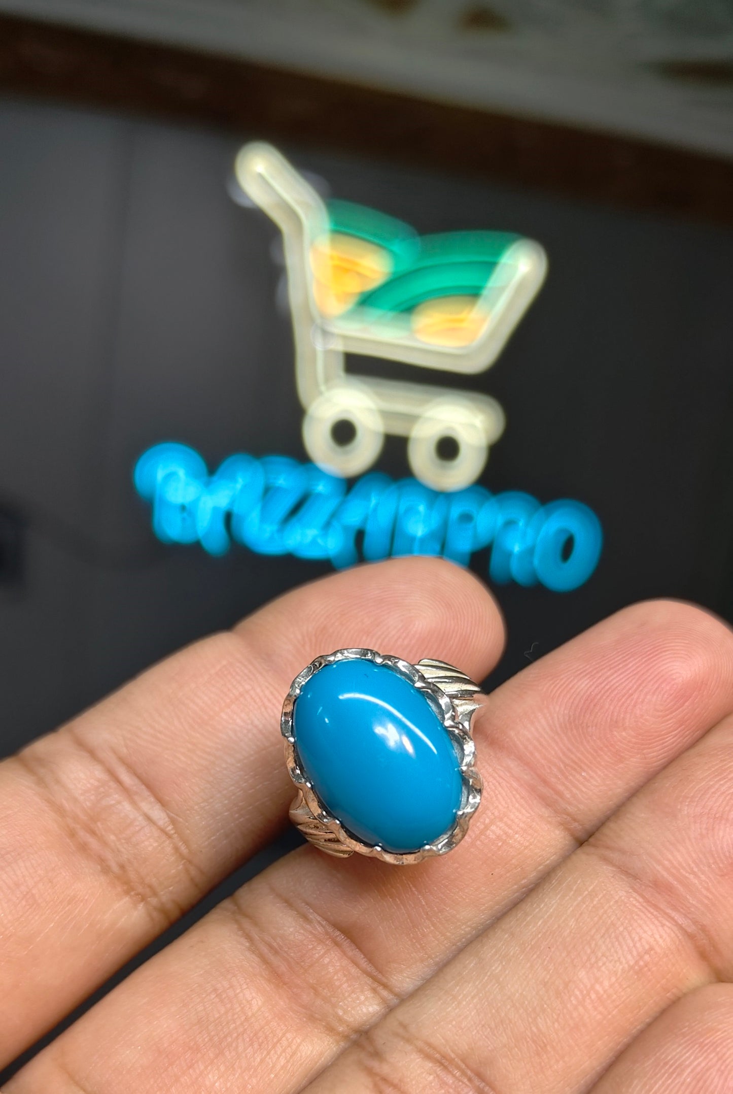 Premium Quality American Feroza Ring