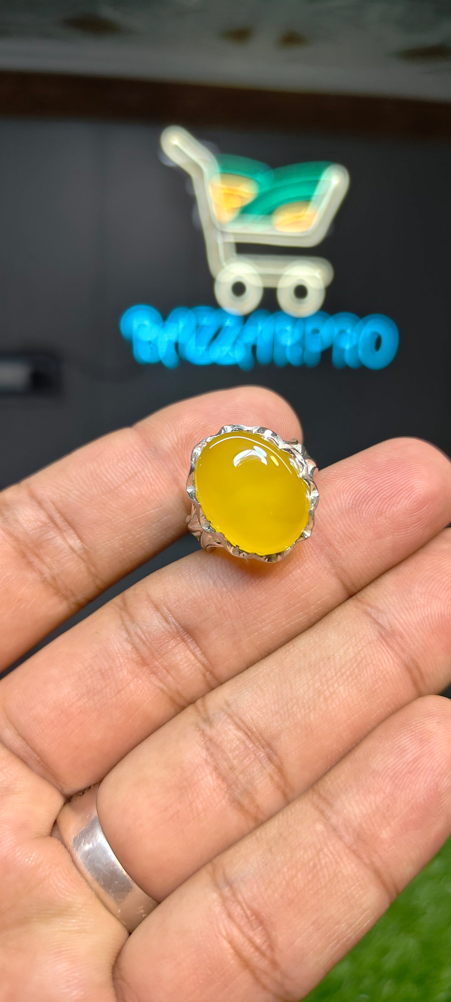 Premium Quality Zarad Aqeeq Ring