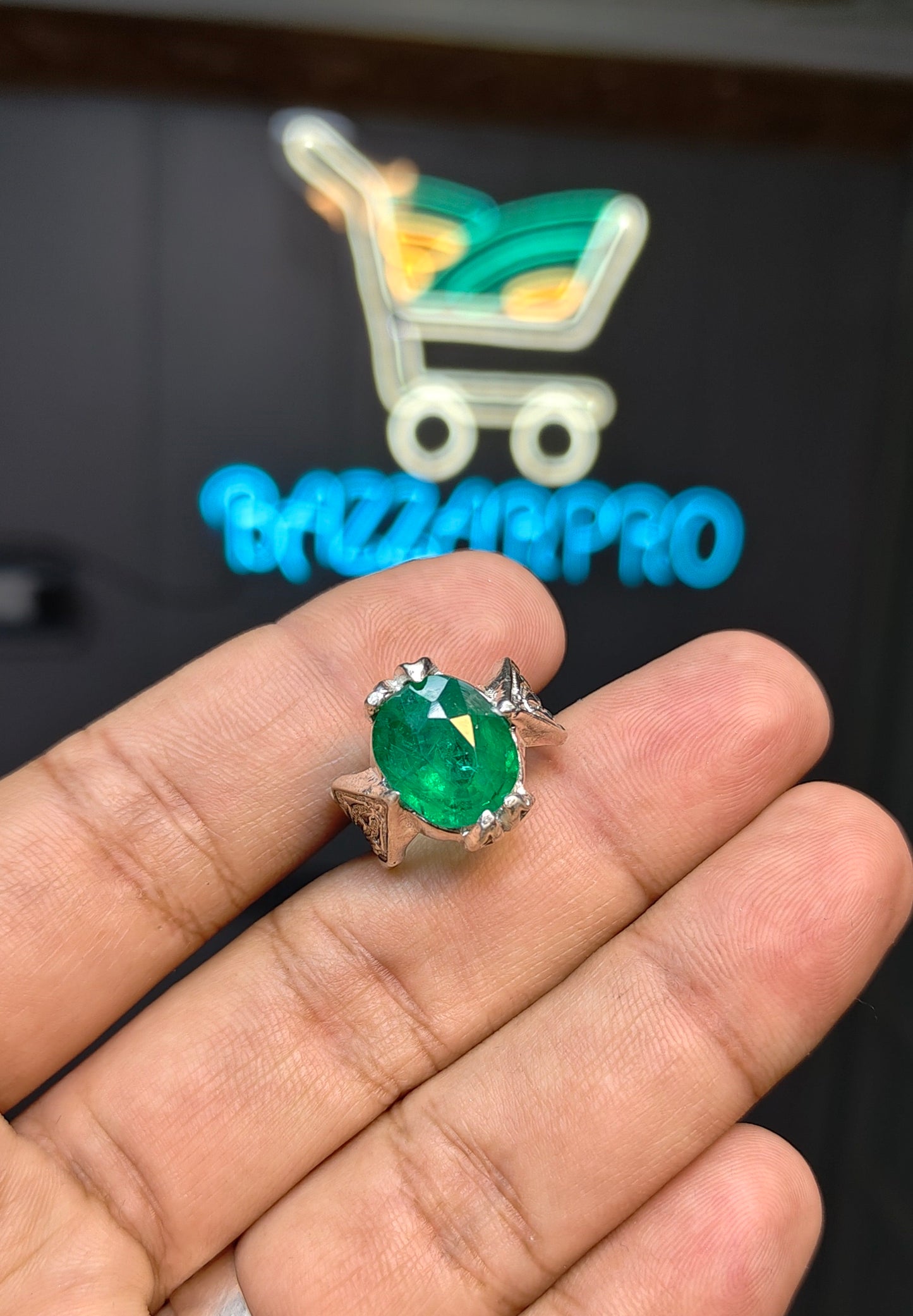 Premium Quality Gilson Zamurd Ring