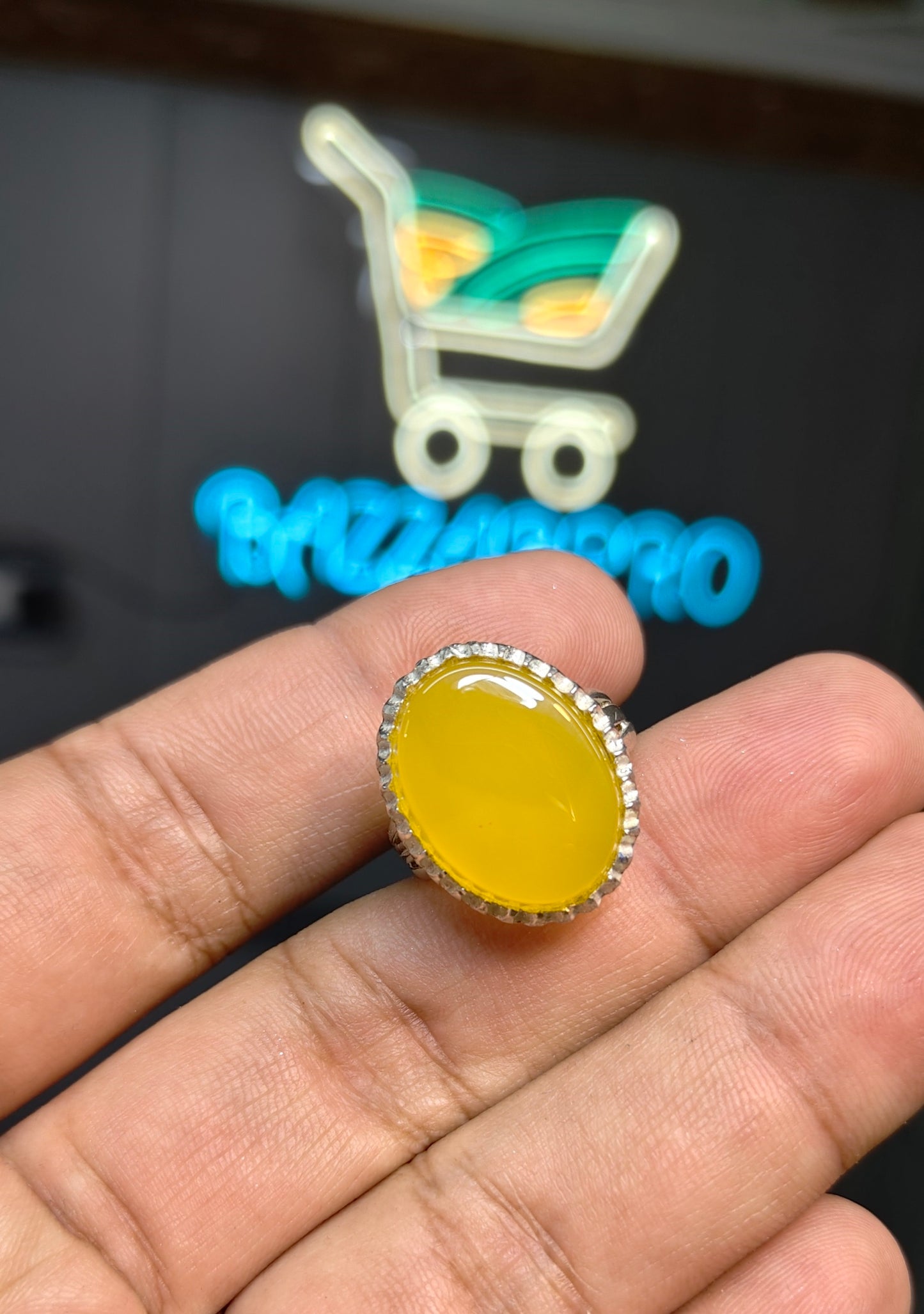 Premium Quality Zarad Aqeeq Ring