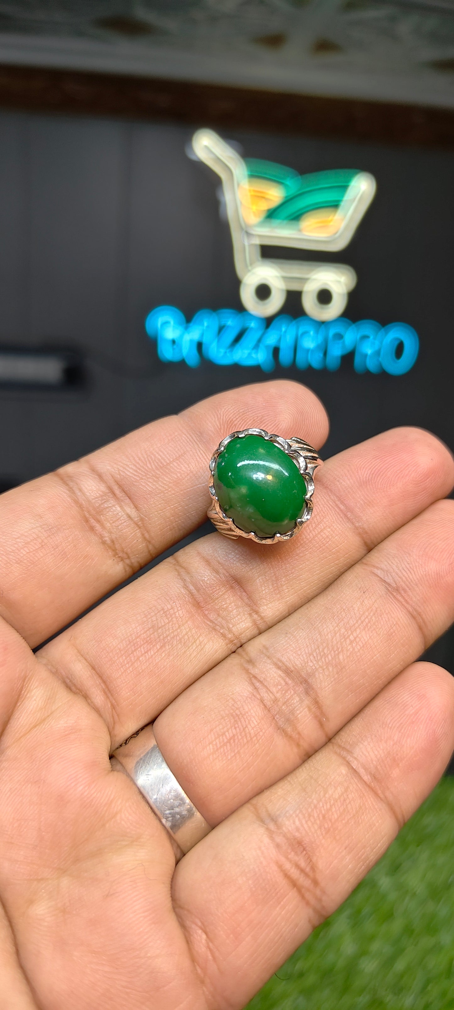 Premium Quality Hussani Feroza Ring