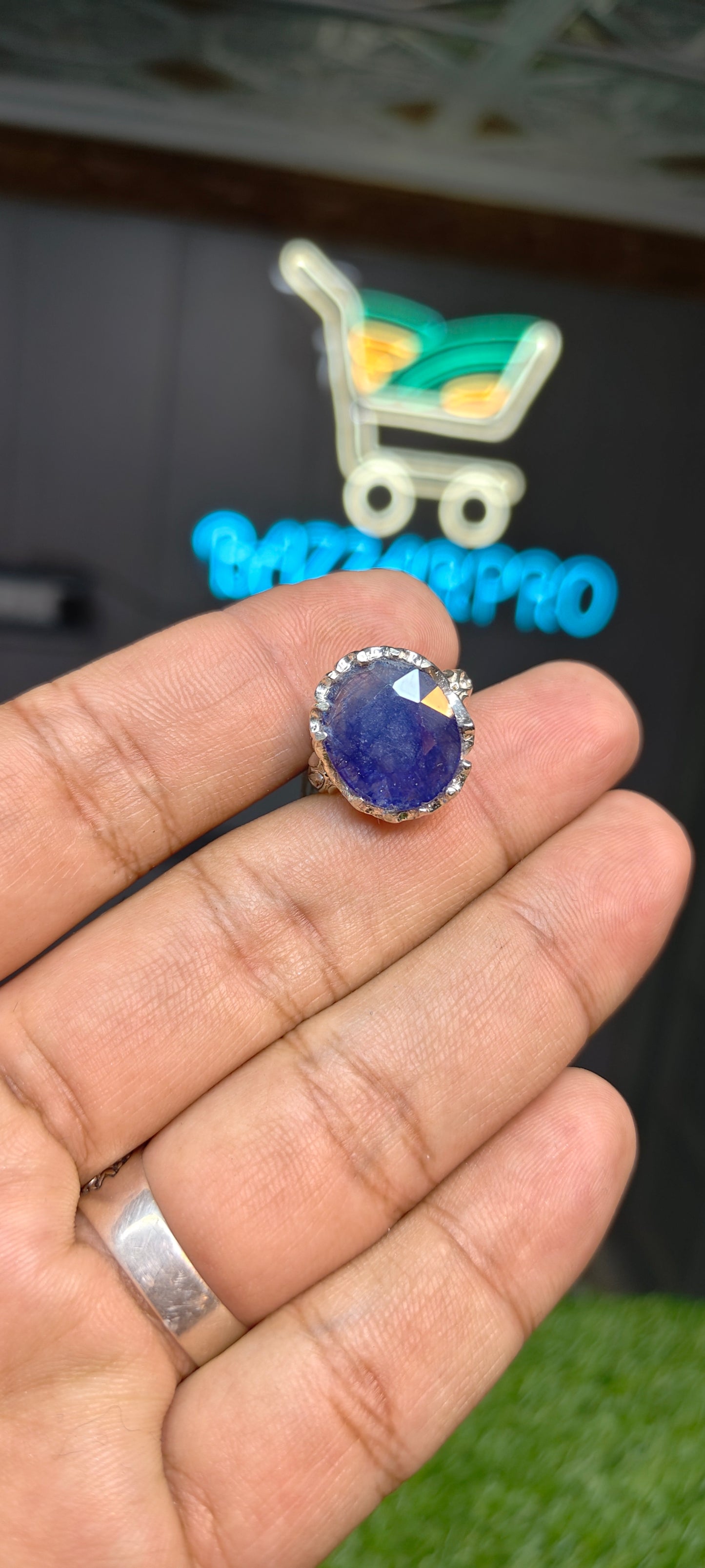 Premium Quality Neelam Ring