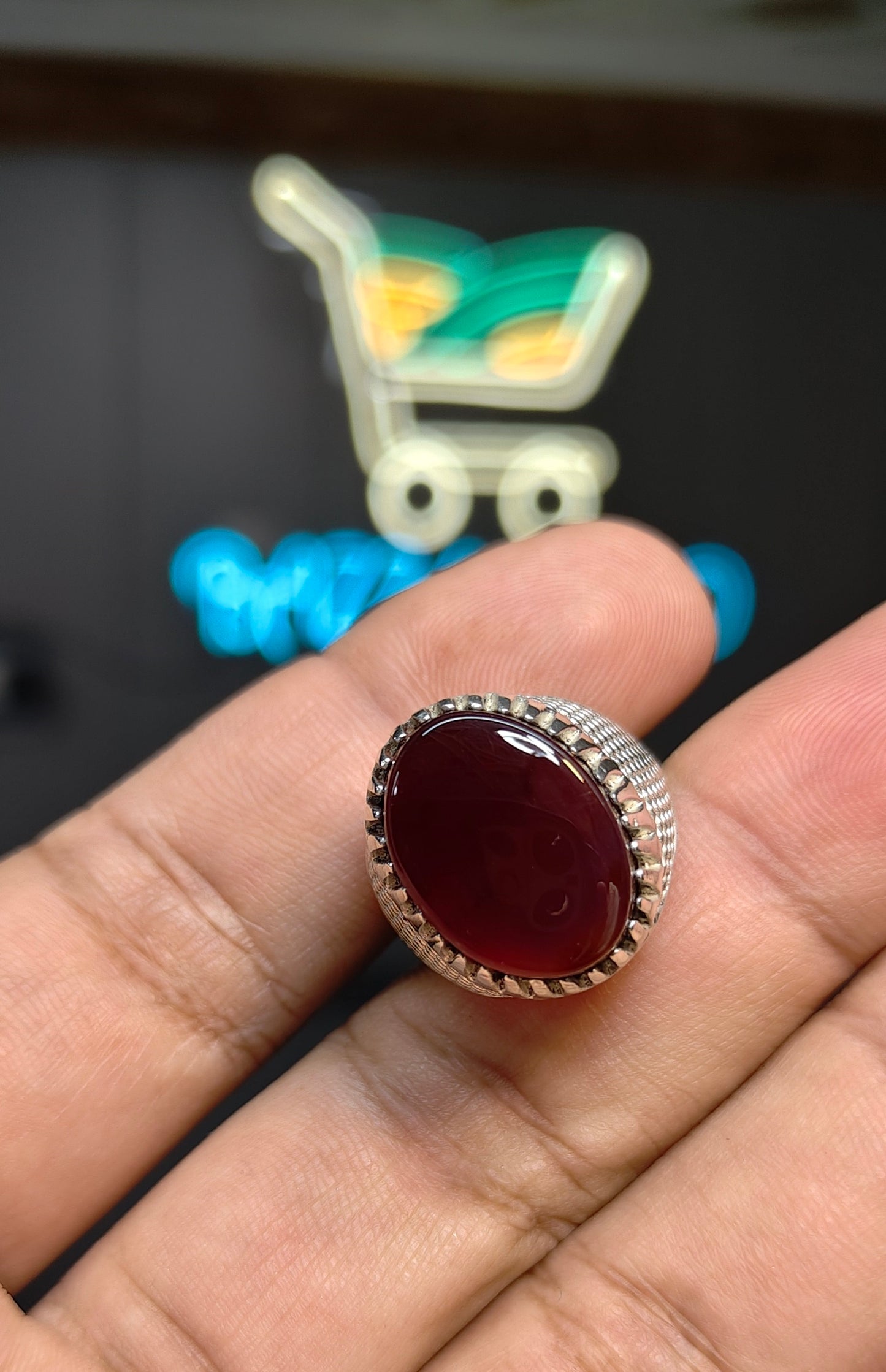 Premium Quality Yamni Aqeeq Ring