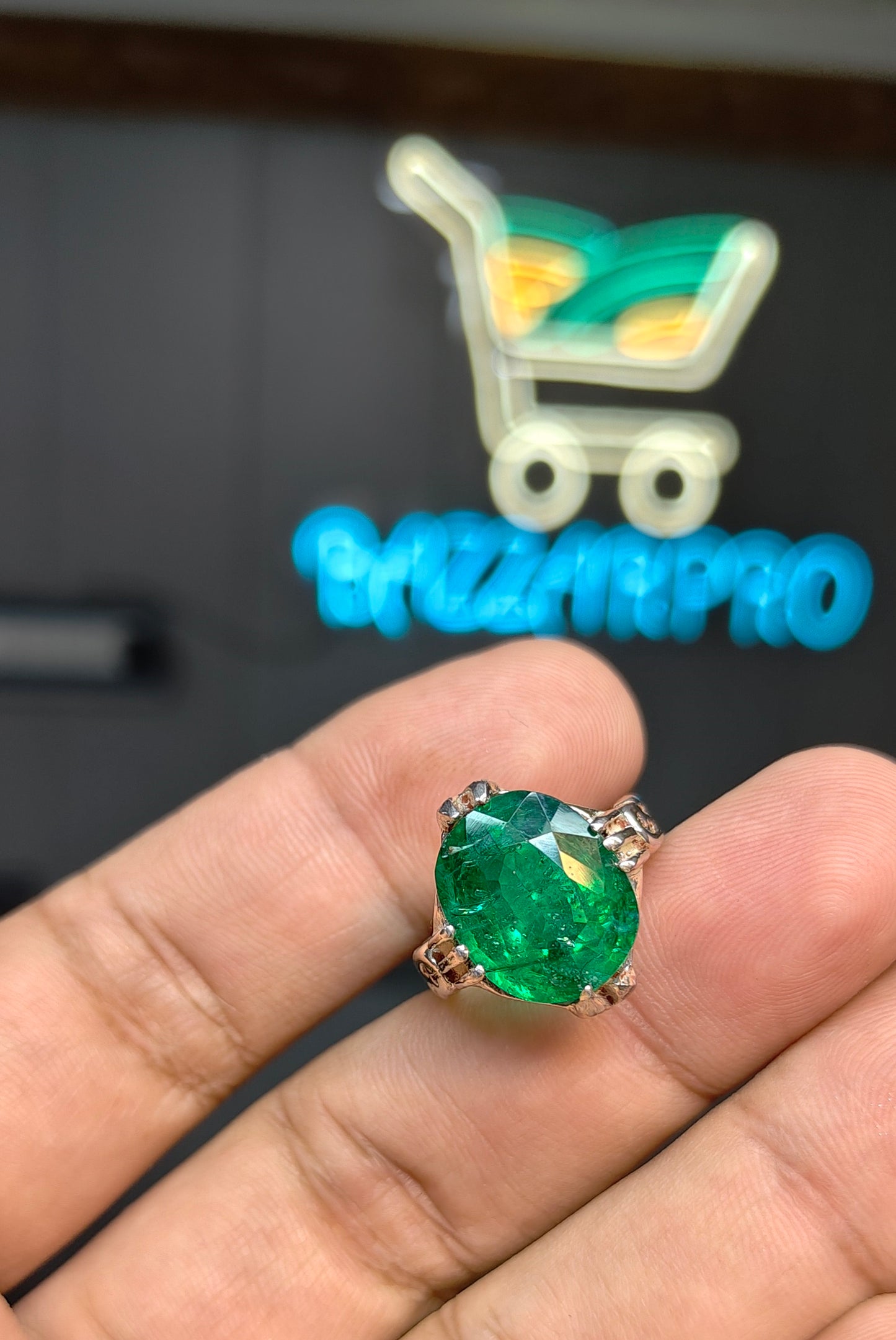 Premium Quality Gilson Zamurd Ring