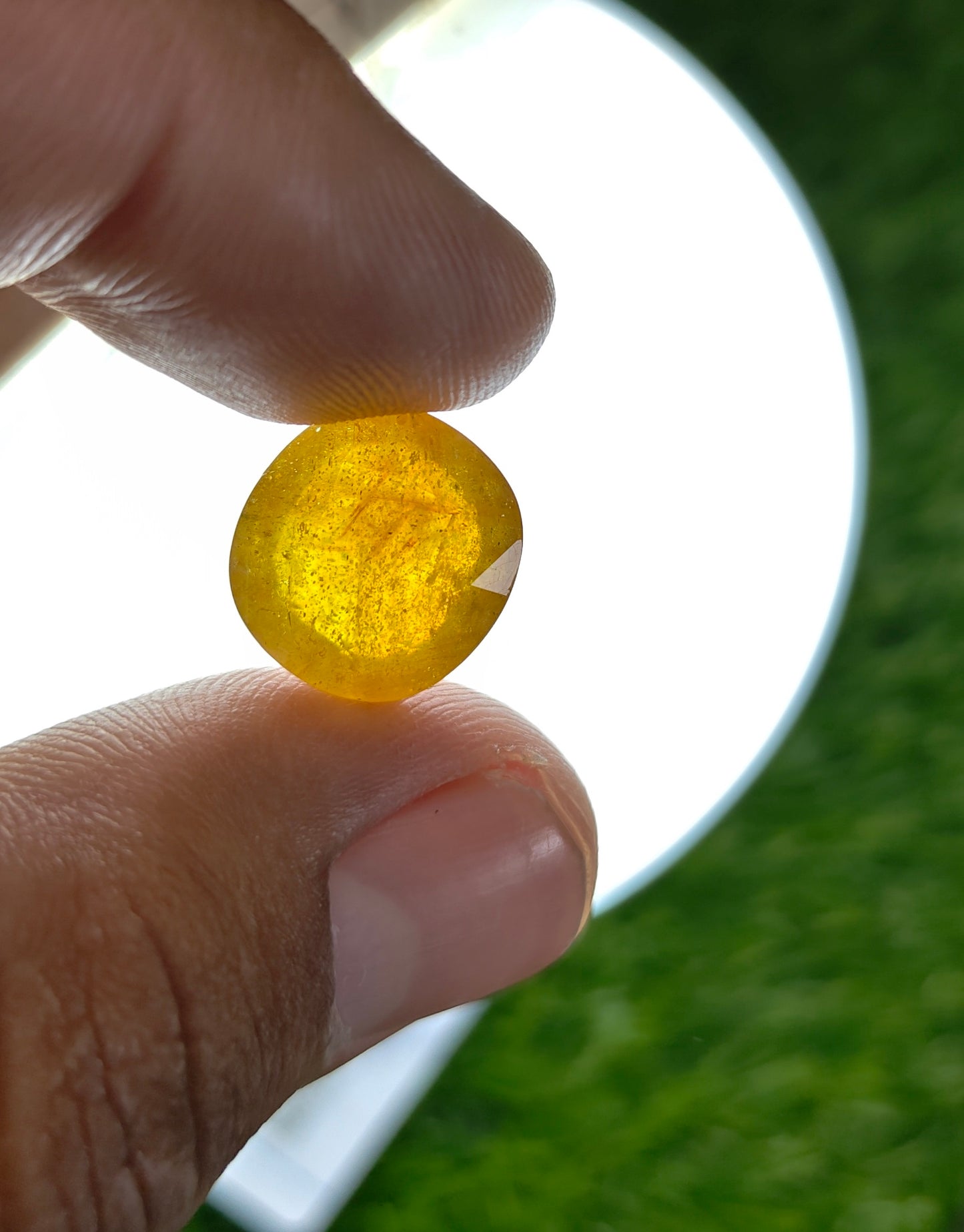 Premium Quality Pukhraj With Lab Certifice