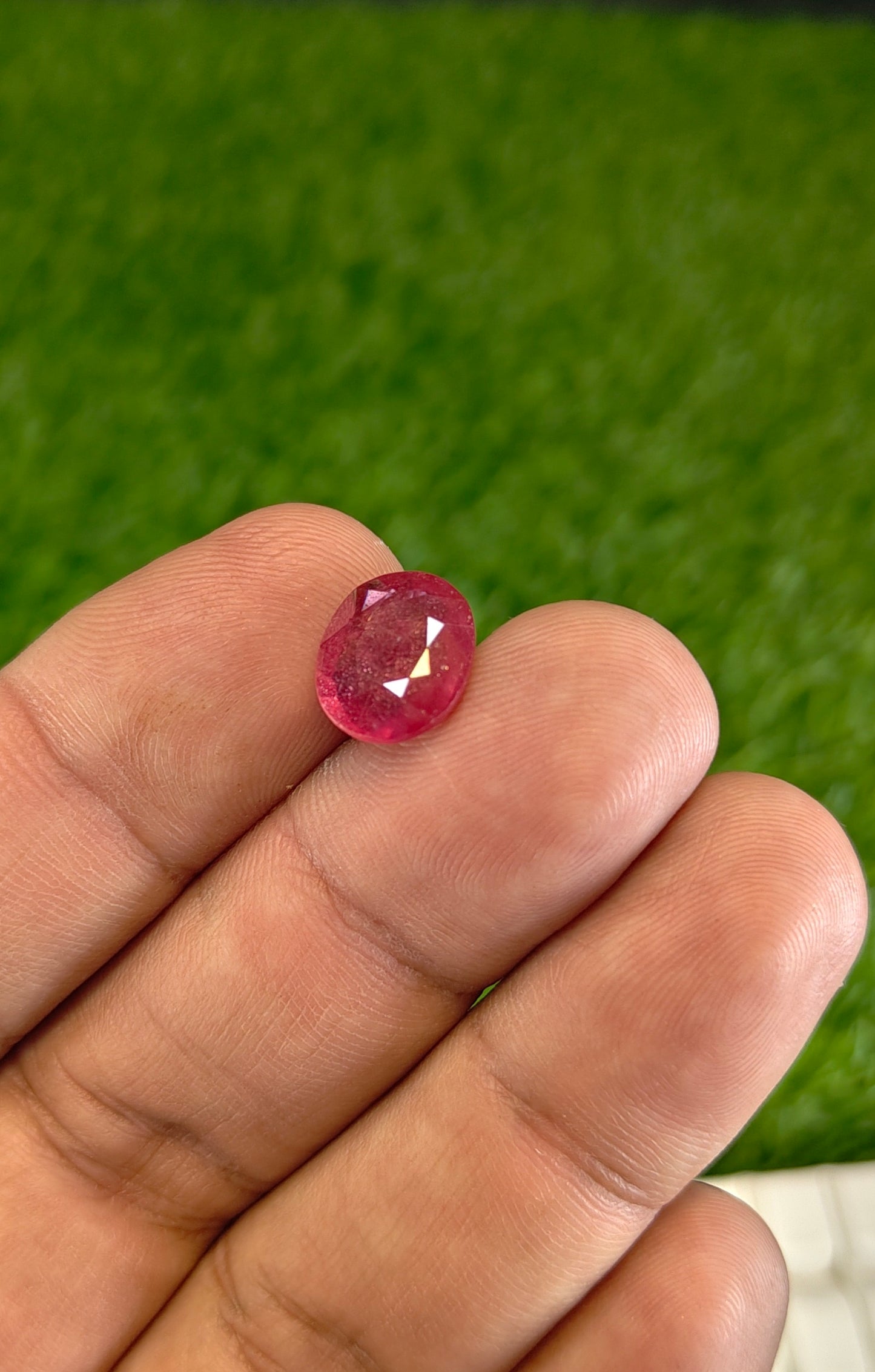 Premium Quality Ruby With Lab Certifice