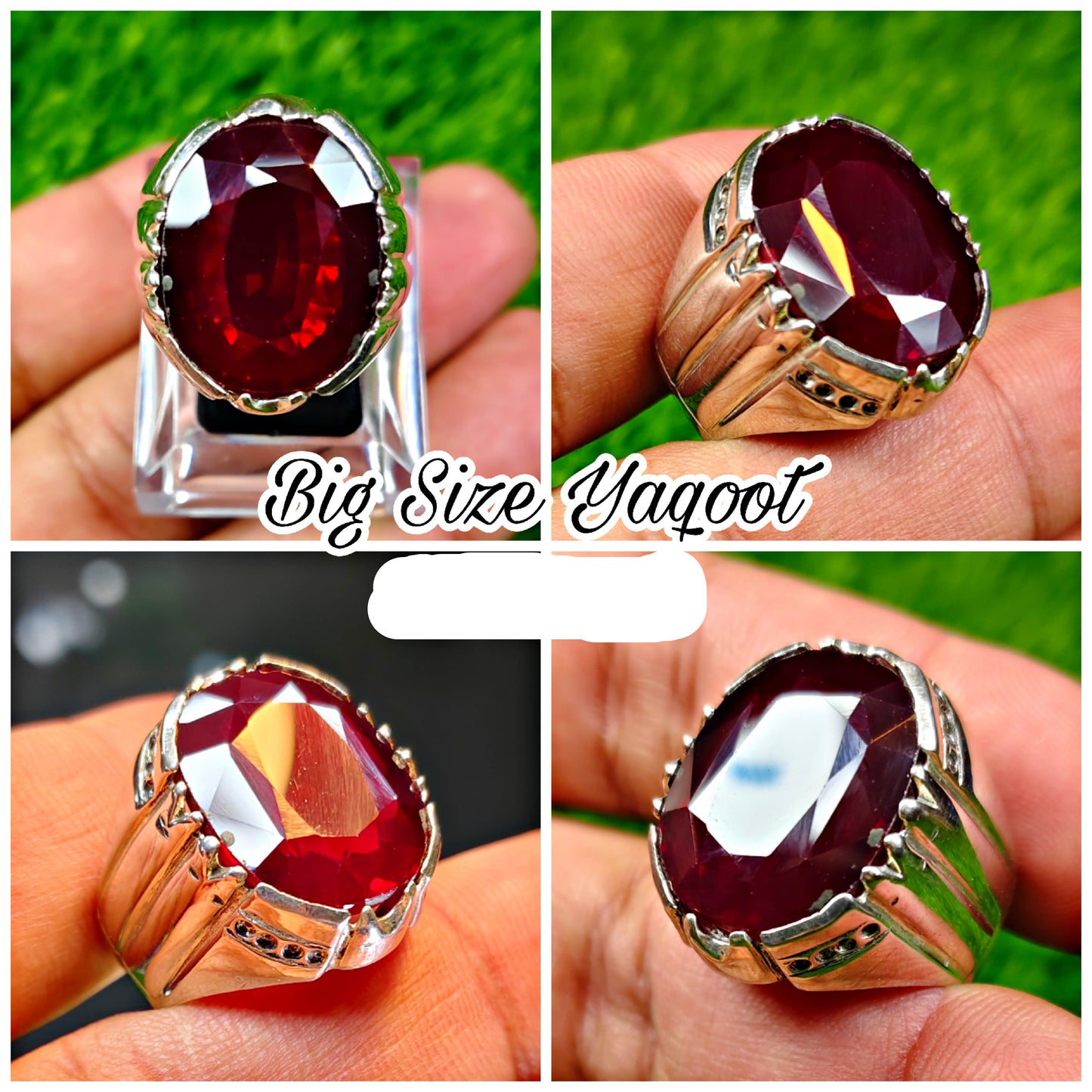 Heavy Yaqoot Ring