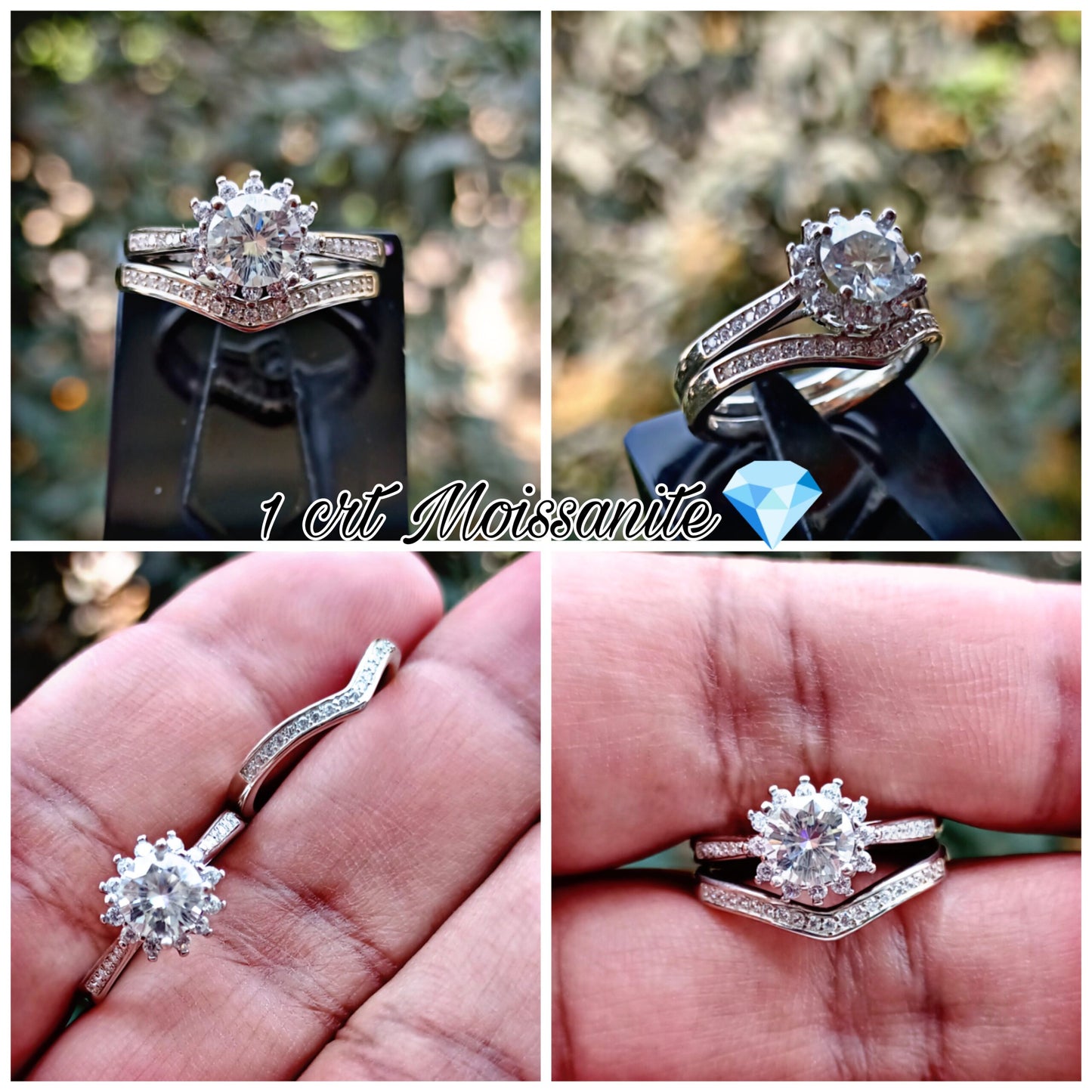 1 CRT Moissanite In Turkish Ring (Best For Gift)