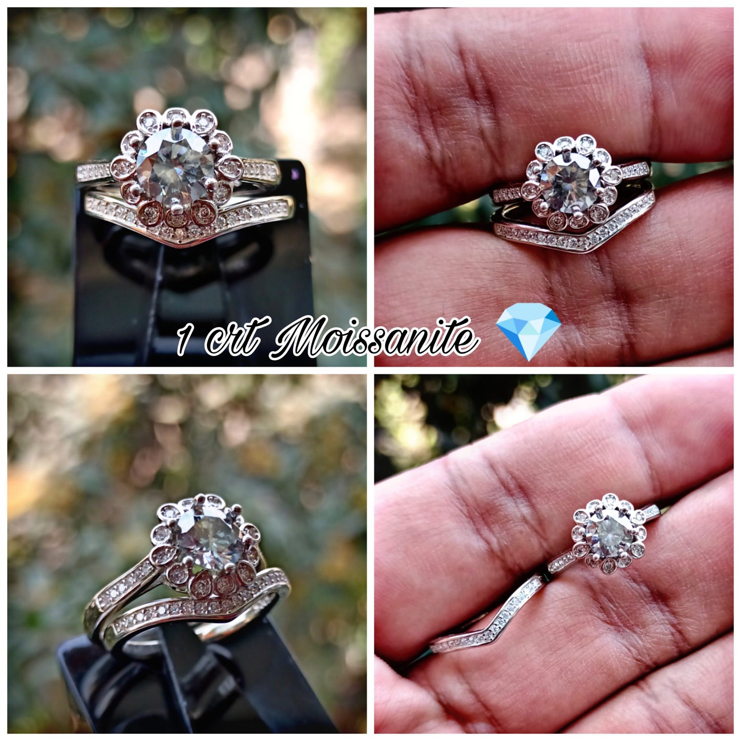 1 Crt Moissanite In Turkish Ring (Best For Gift)